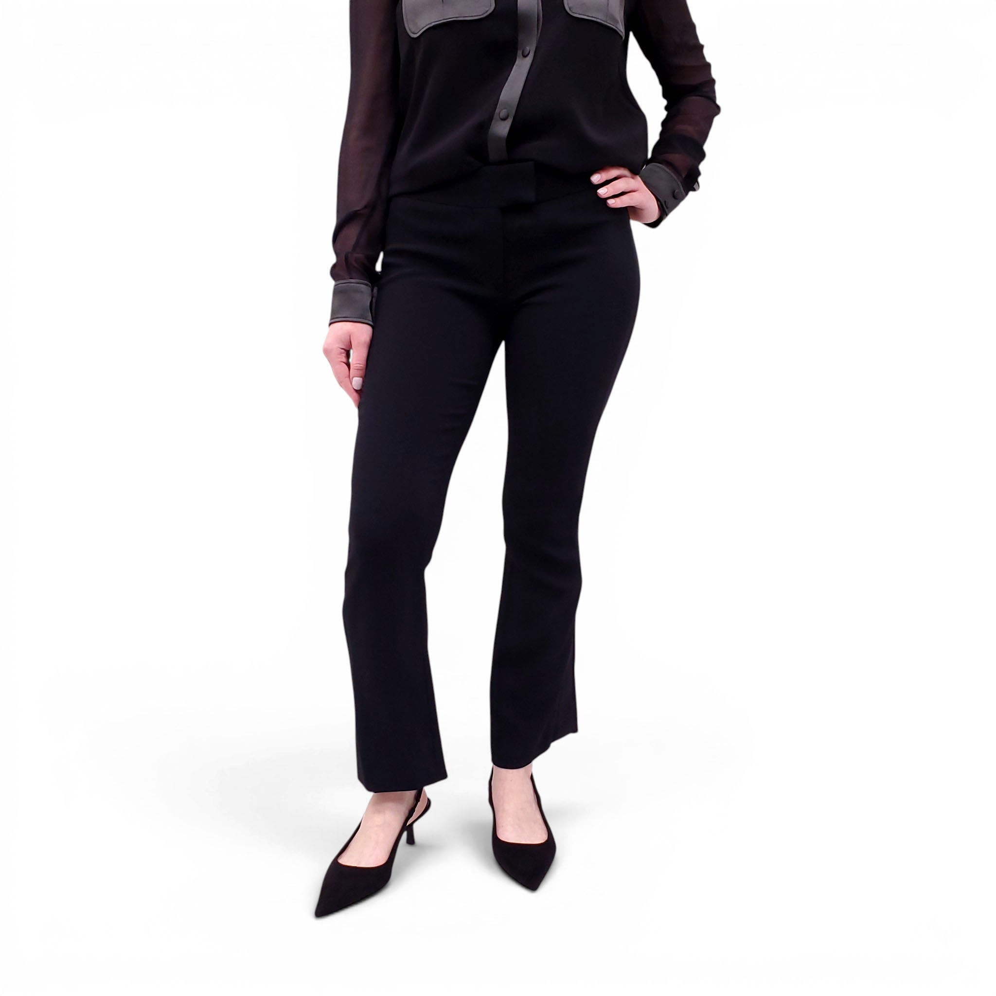 TOM FORD BLACK TUXEDO PANTS - SIZE 40