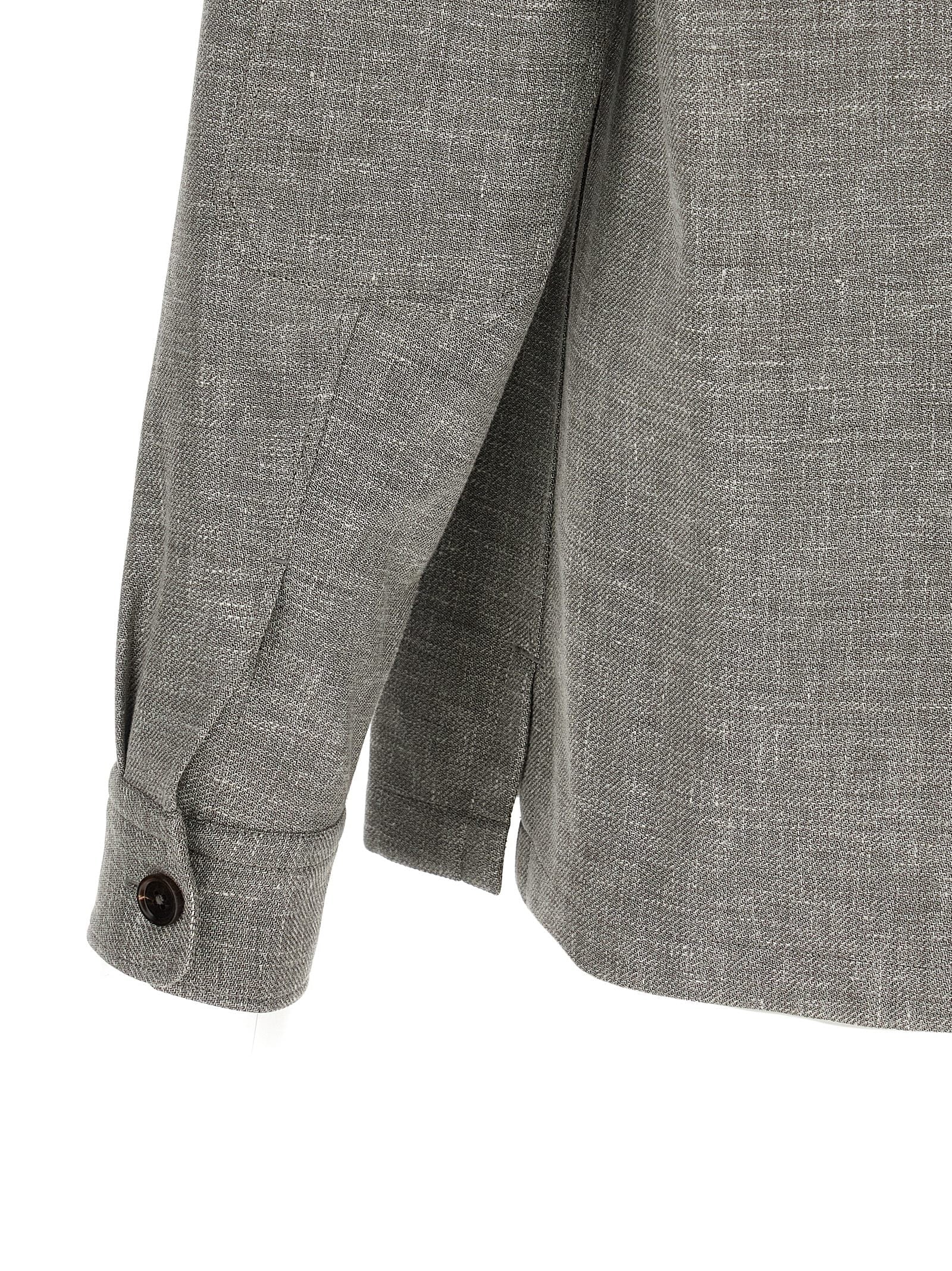 Zegna Men 'Crossover' Overshirt
