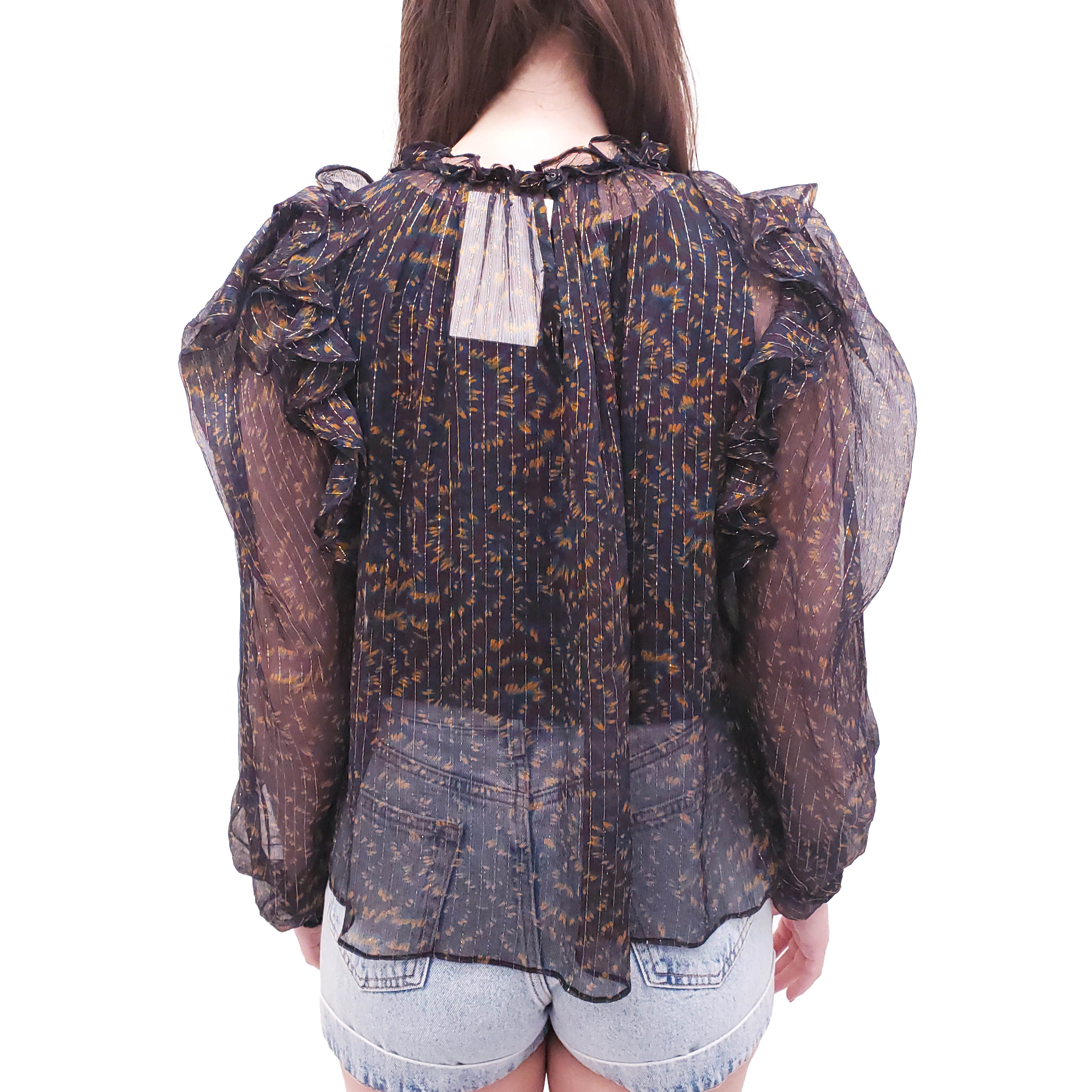 ULLA JOHNSON 'ELVIA' BLOUSE - SIZE 4