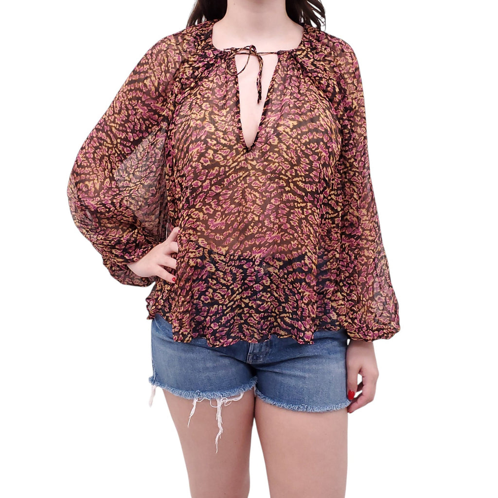 ULLA JOHNSON 'PAULINE' BLOUSE - SIZE 8