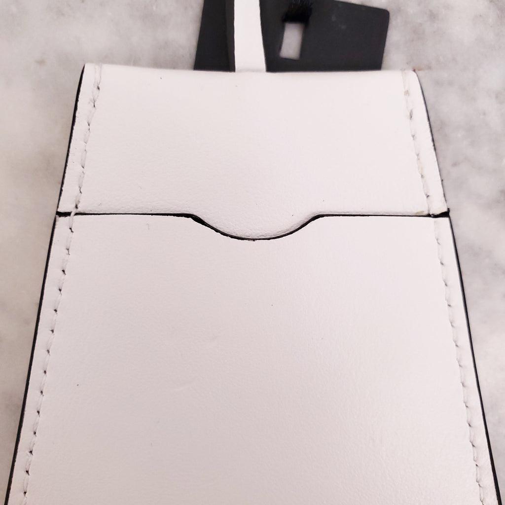 VERSACE WHITE STARFISH BAG CHARM