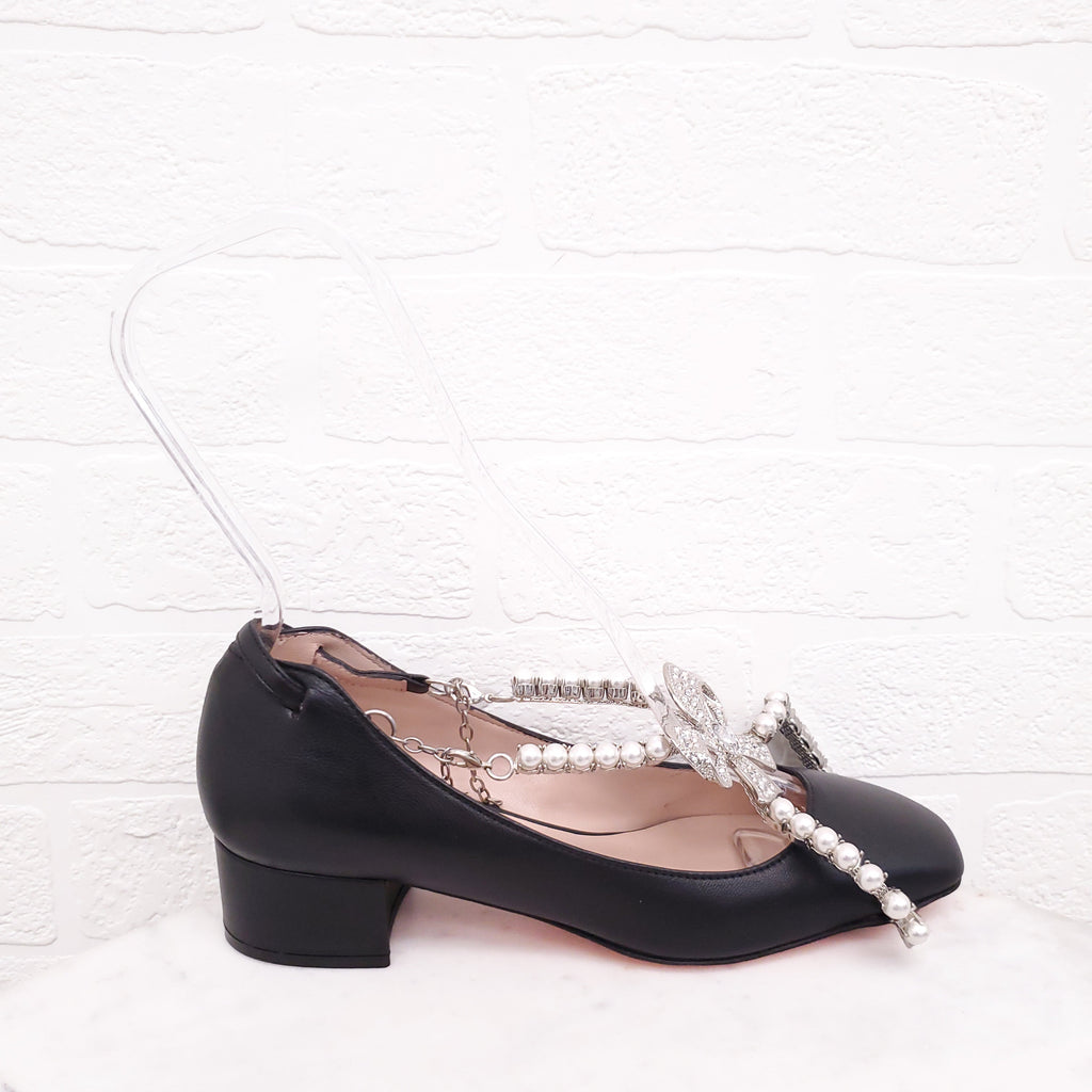 VIVETTA PEARLS MARY JANE PUMP - SIZE 36.5