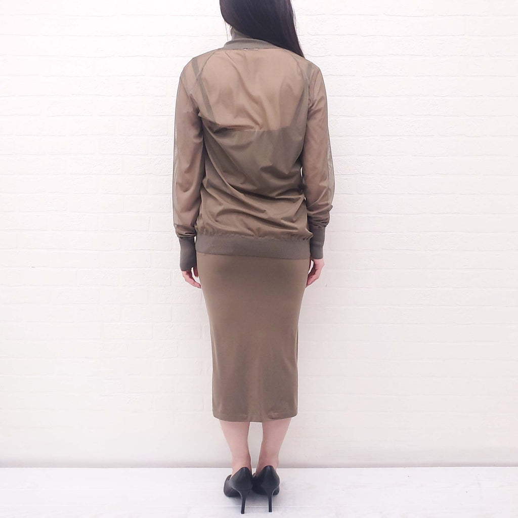 WOLFORD GREEN SKIRT SET - SIZE L