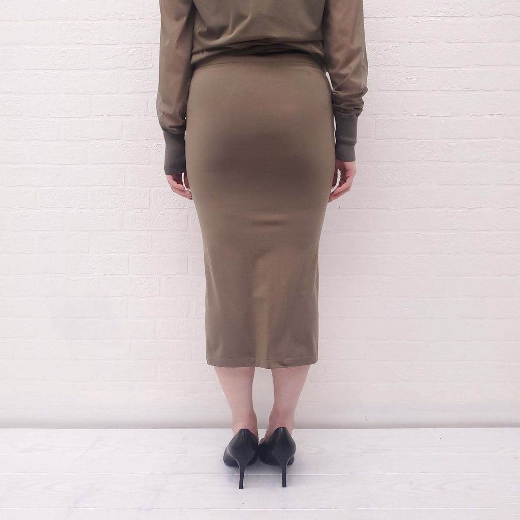 WOLFORD GREEN SKIRT SET - SIZE L