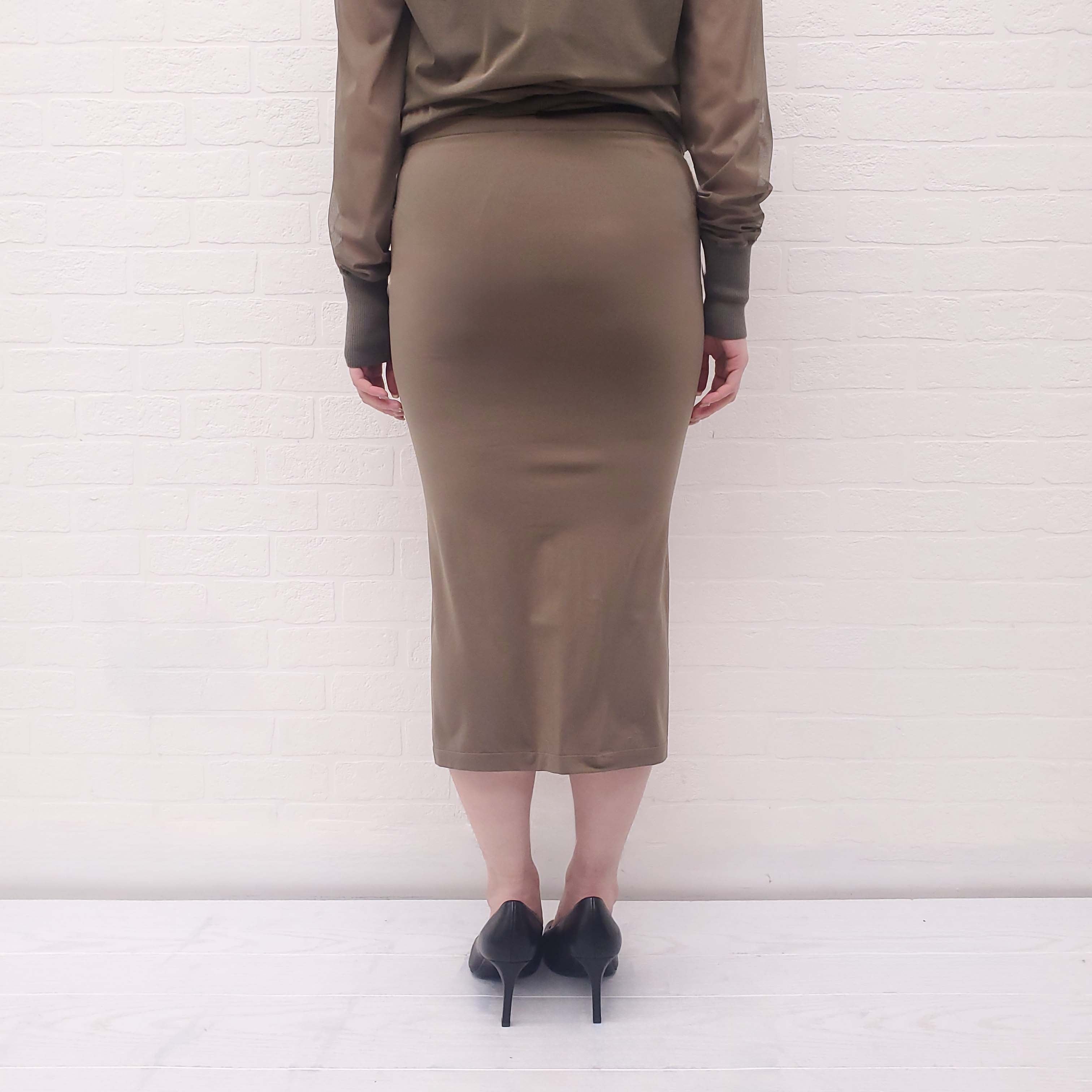 WOLFORD GREEN SKIRT SET - SIZE L