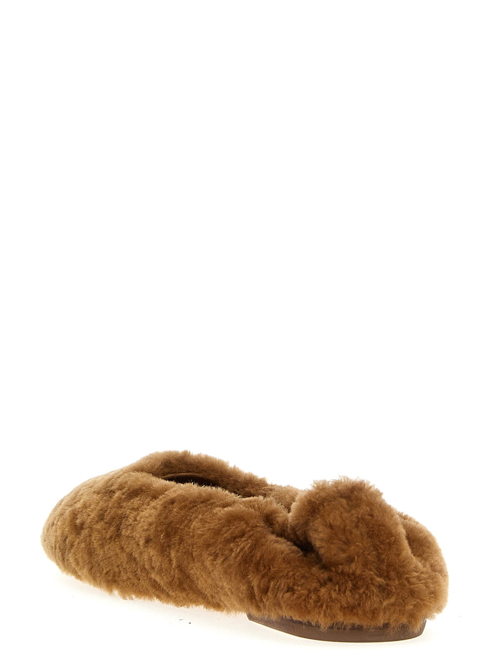 Dries Van Noten Women Fur Ballet Flats