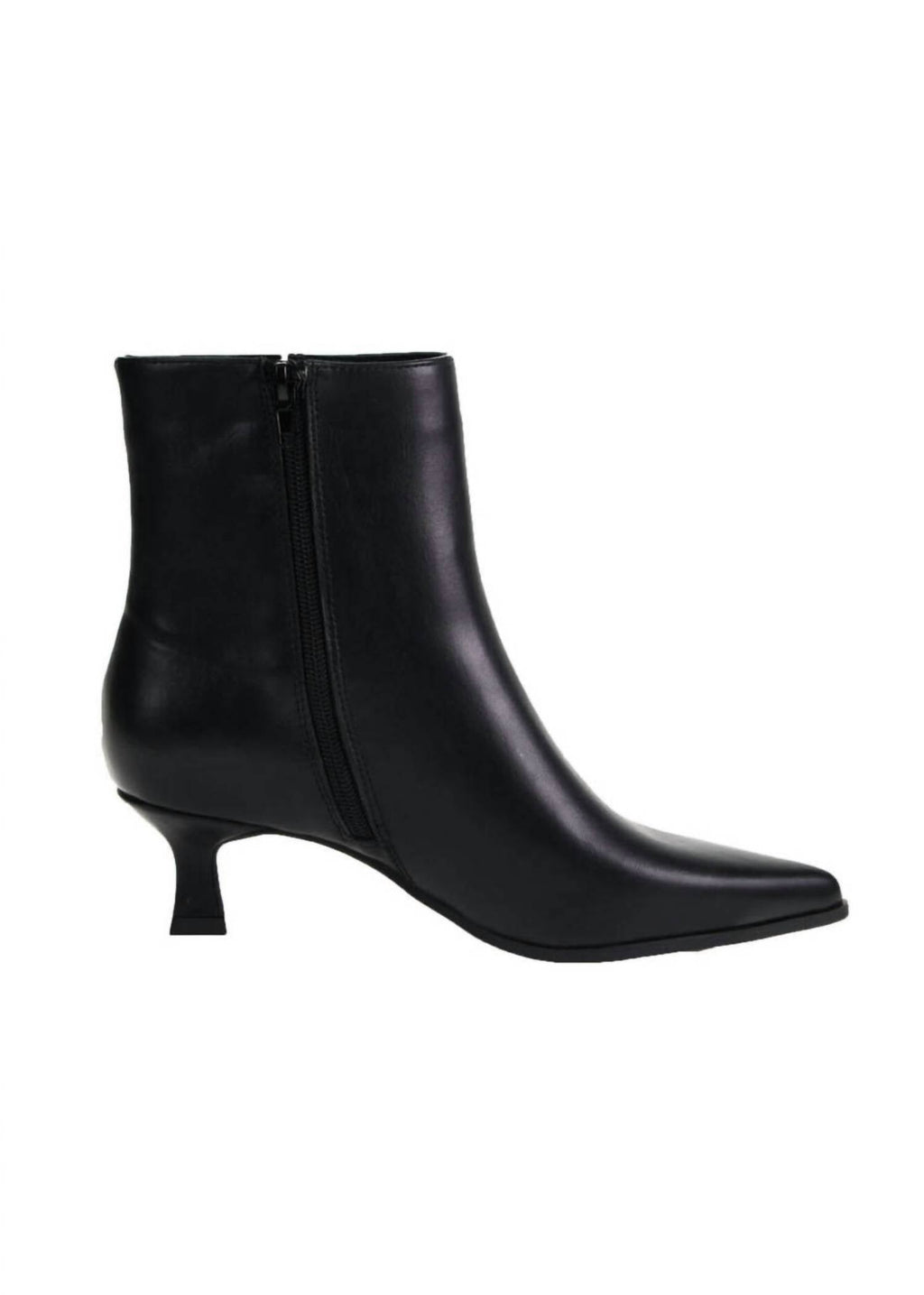 Women's Novalie Kitten Heel Bootie In Black