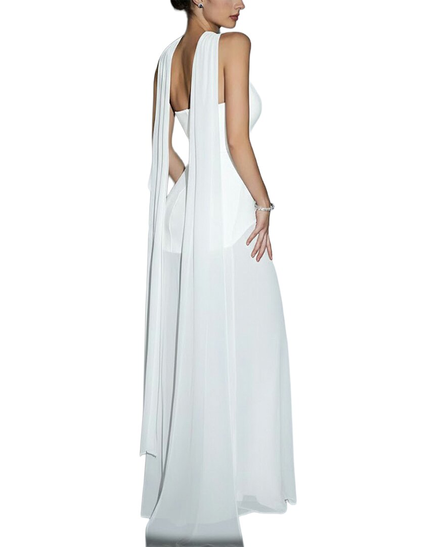 Ariel Tesoro Solid Maxi Dress