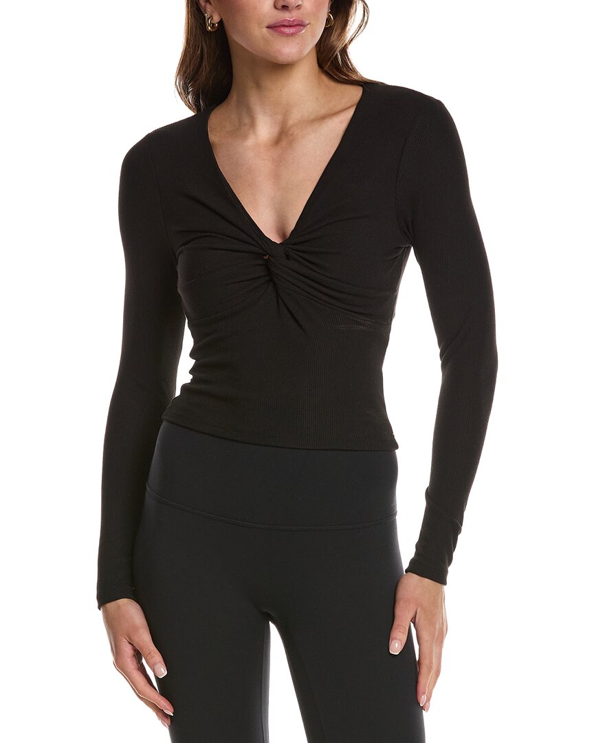 MARION Deep V-Neck Crop Top
