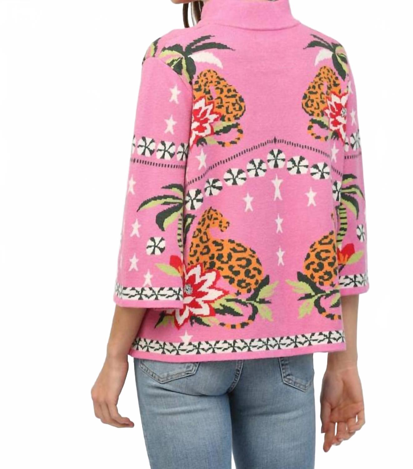 Wild & Free Sweater In Pink