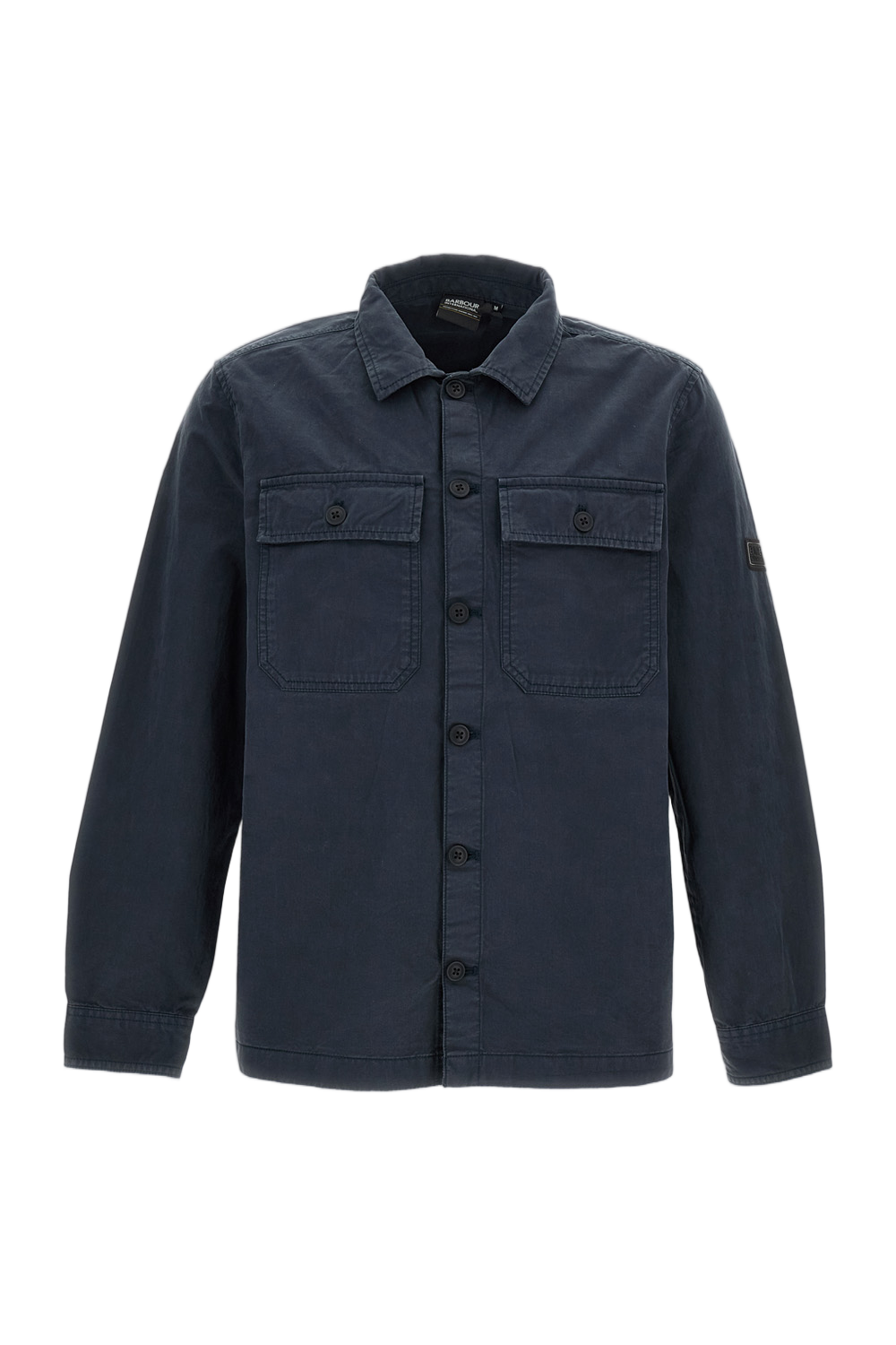 Classic Navy Arlo Cotton Overshirt