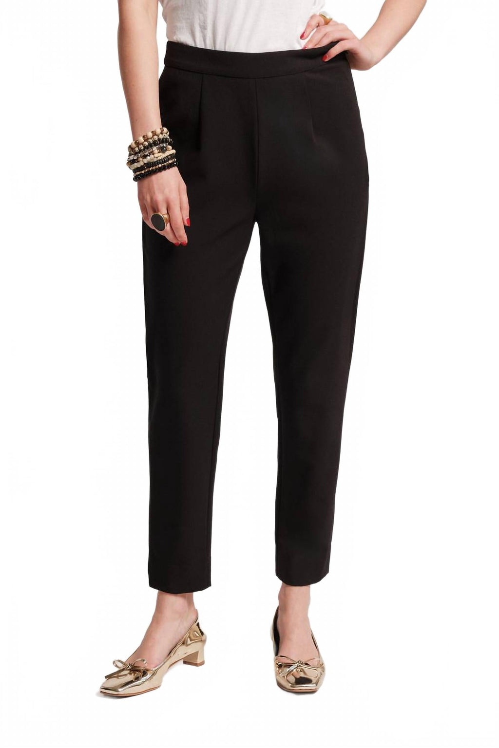 Lucy High-Rise Pant In Black