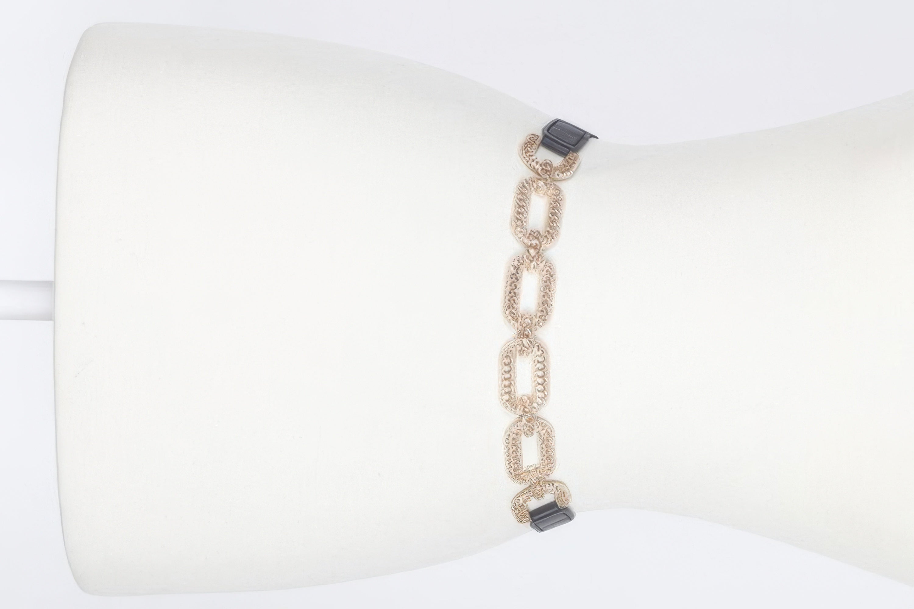 Metal Linked Buckle Elastic Belt