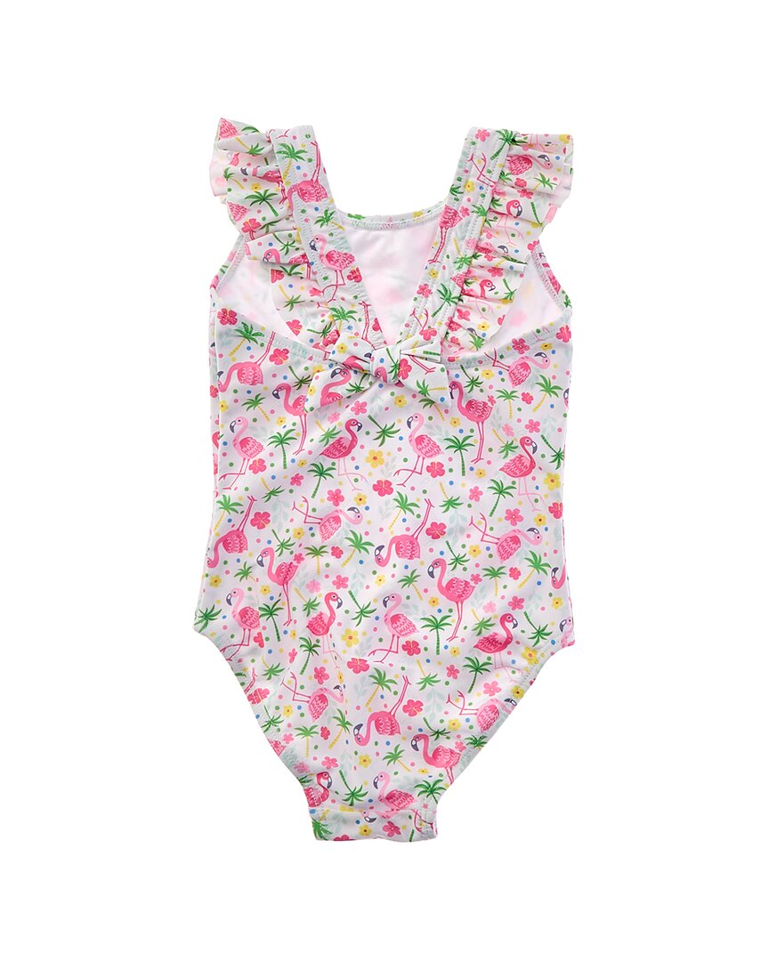 Flap Happy One Piece Flamingo Party Swimsuit