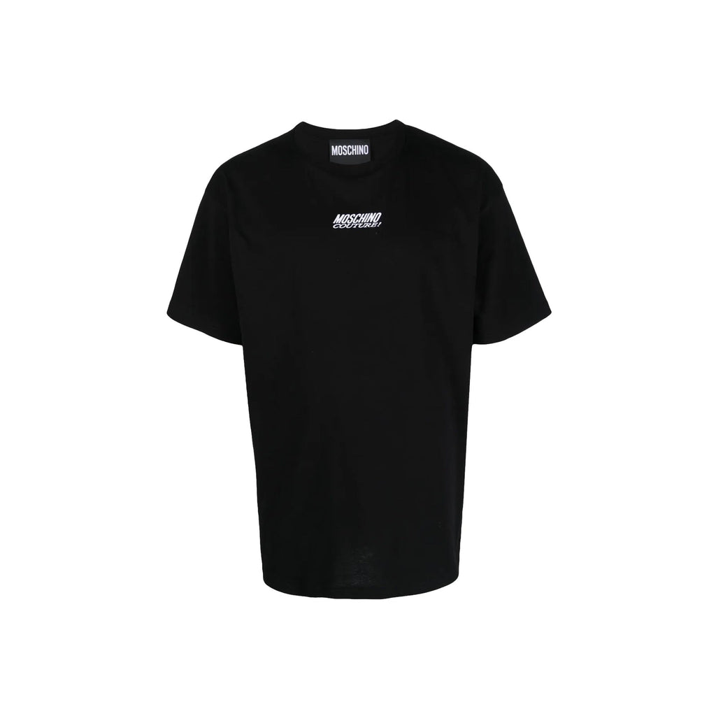 Moschino Logo-Embroidered Cotton T-Shirt Men