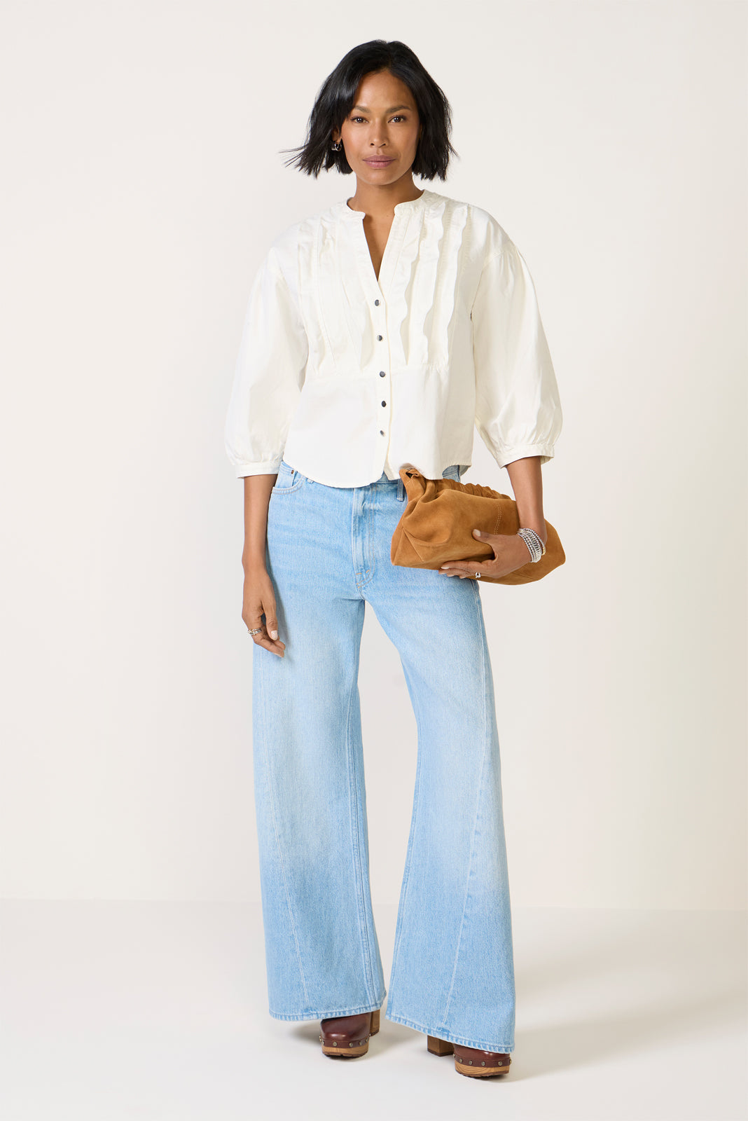 Women's Amelia Ruffle Shirt