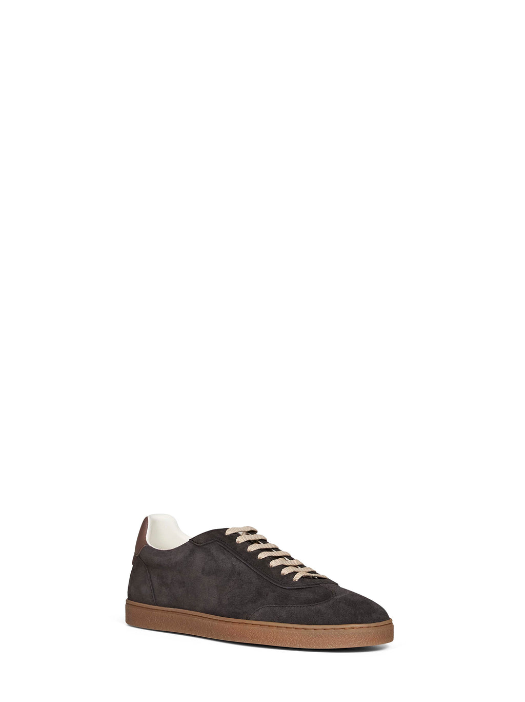 Brunello Cucinelli Men Pepper Suede Sneakers