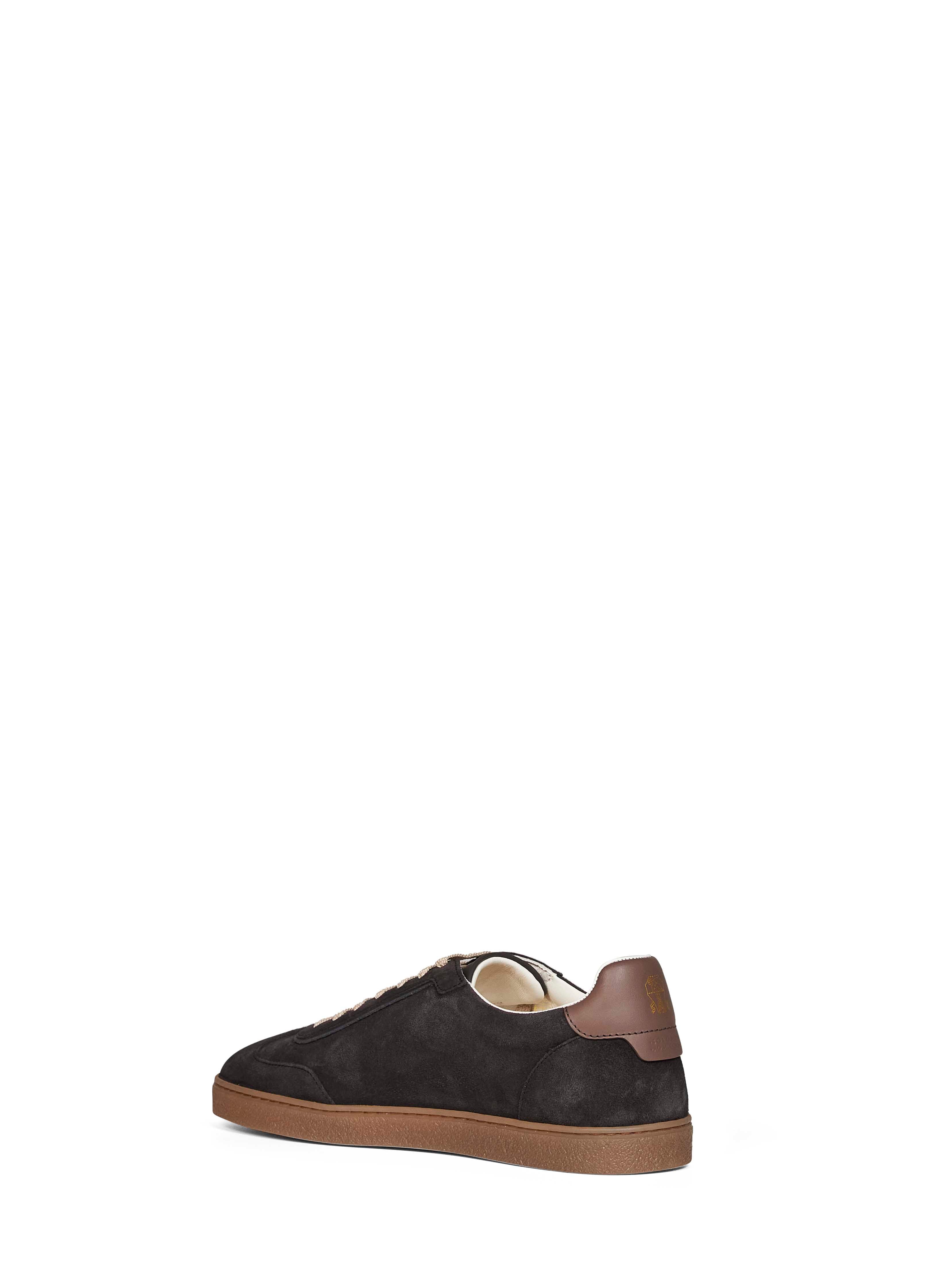 Brunello Cucinelli Men Pepper Suede Sneakers