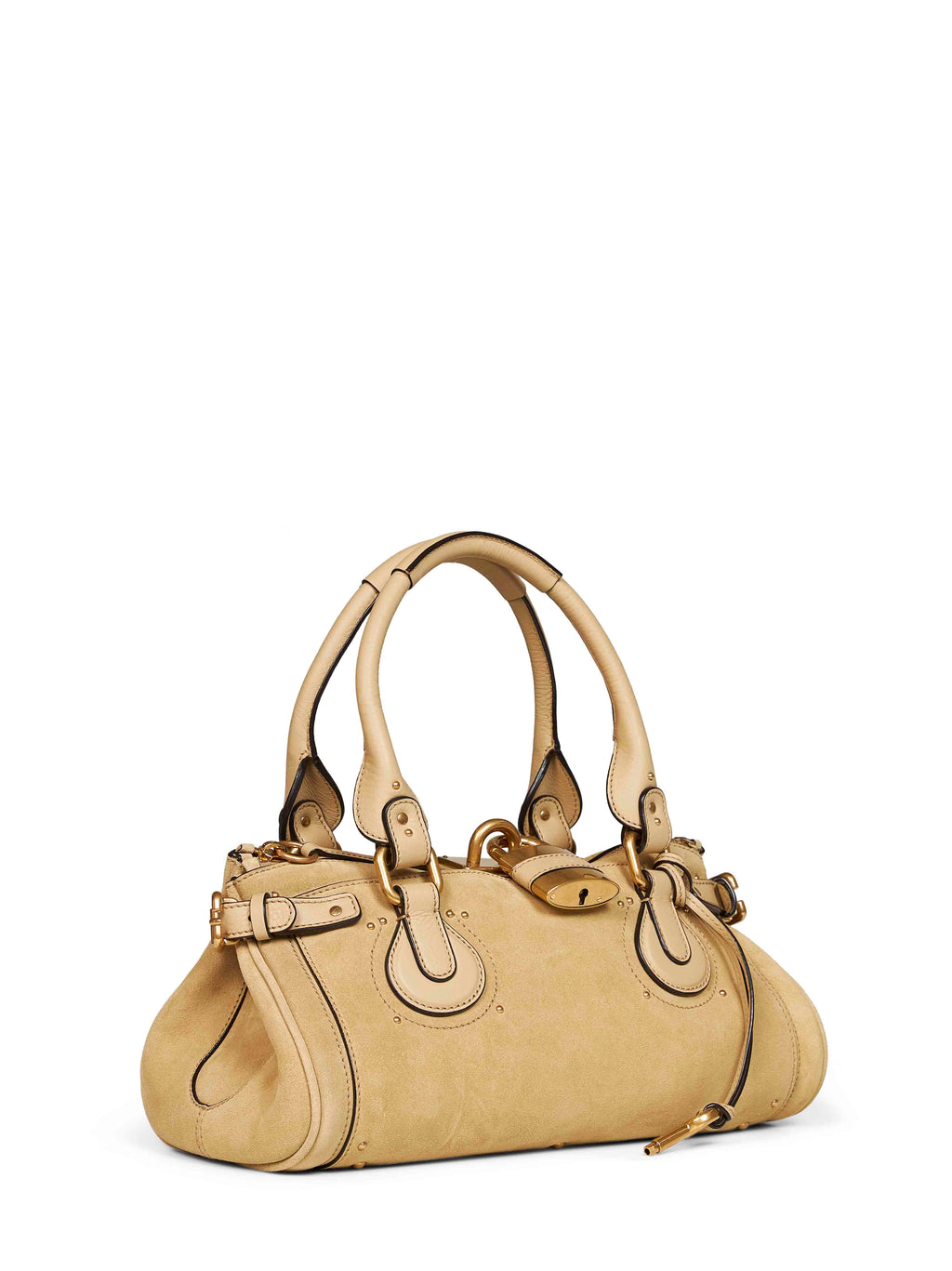 Chloé Women Dusty Beige Paddington Handbag