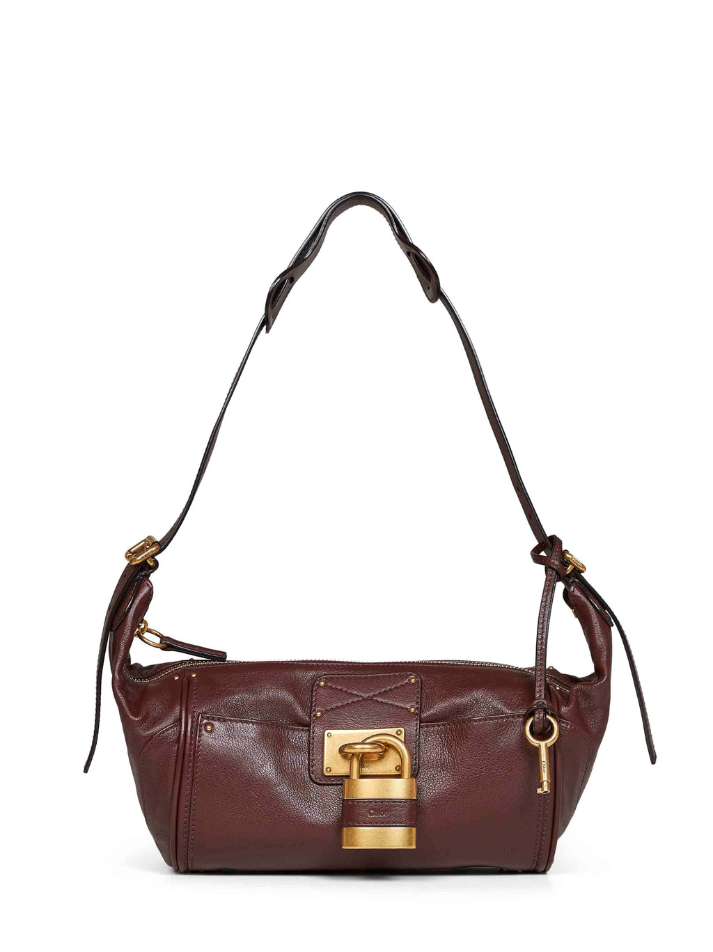 Chloé Women Crafty Brown Paddington Crossbody Bag