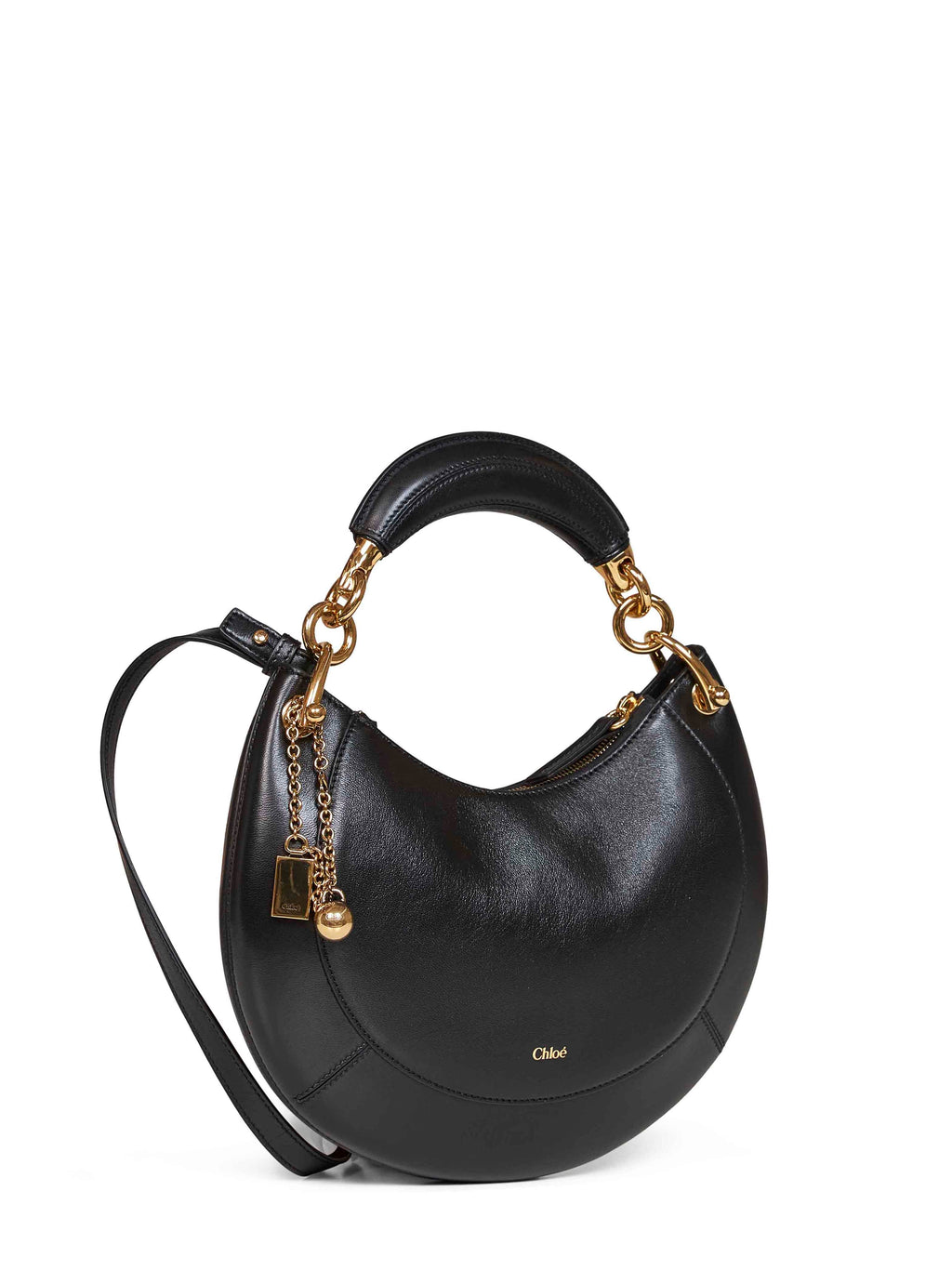 Chloé Women Black Banana Small Hobo Bag
