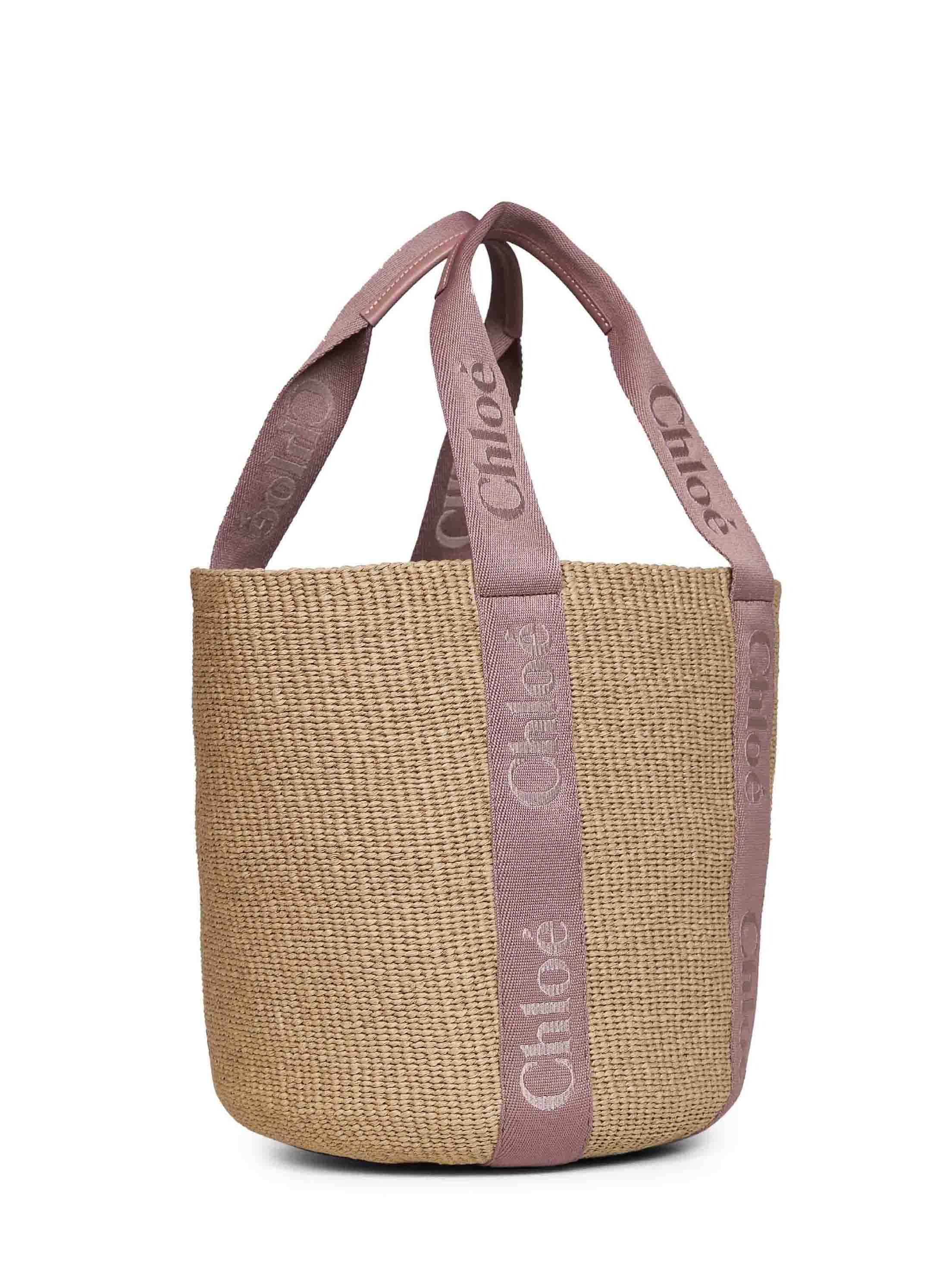 Chloé Women Nougat Woody Large Basket Bag