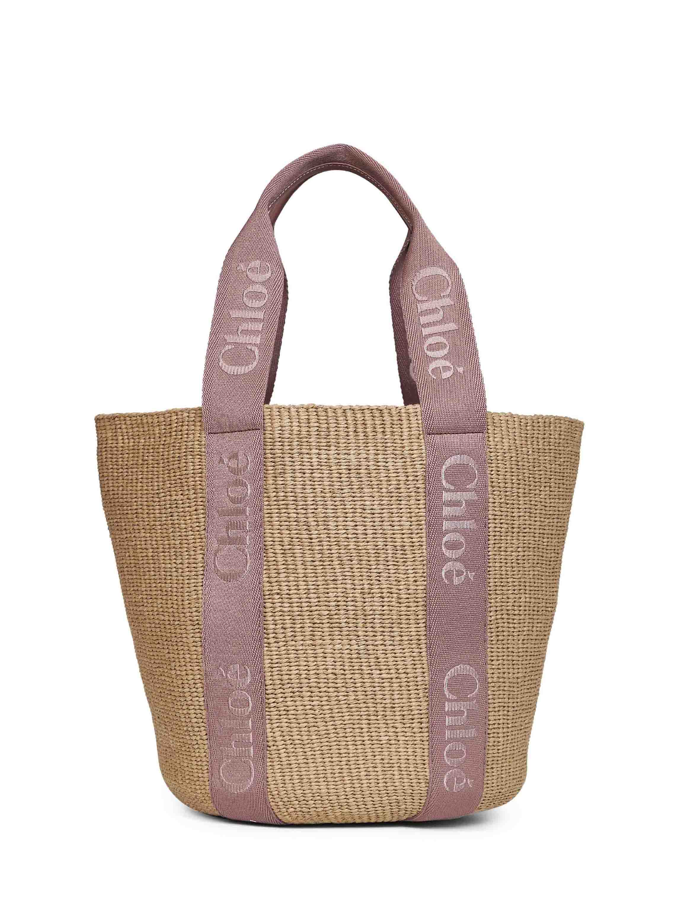 Chloé Women Nougat Woody Large Basket Bag