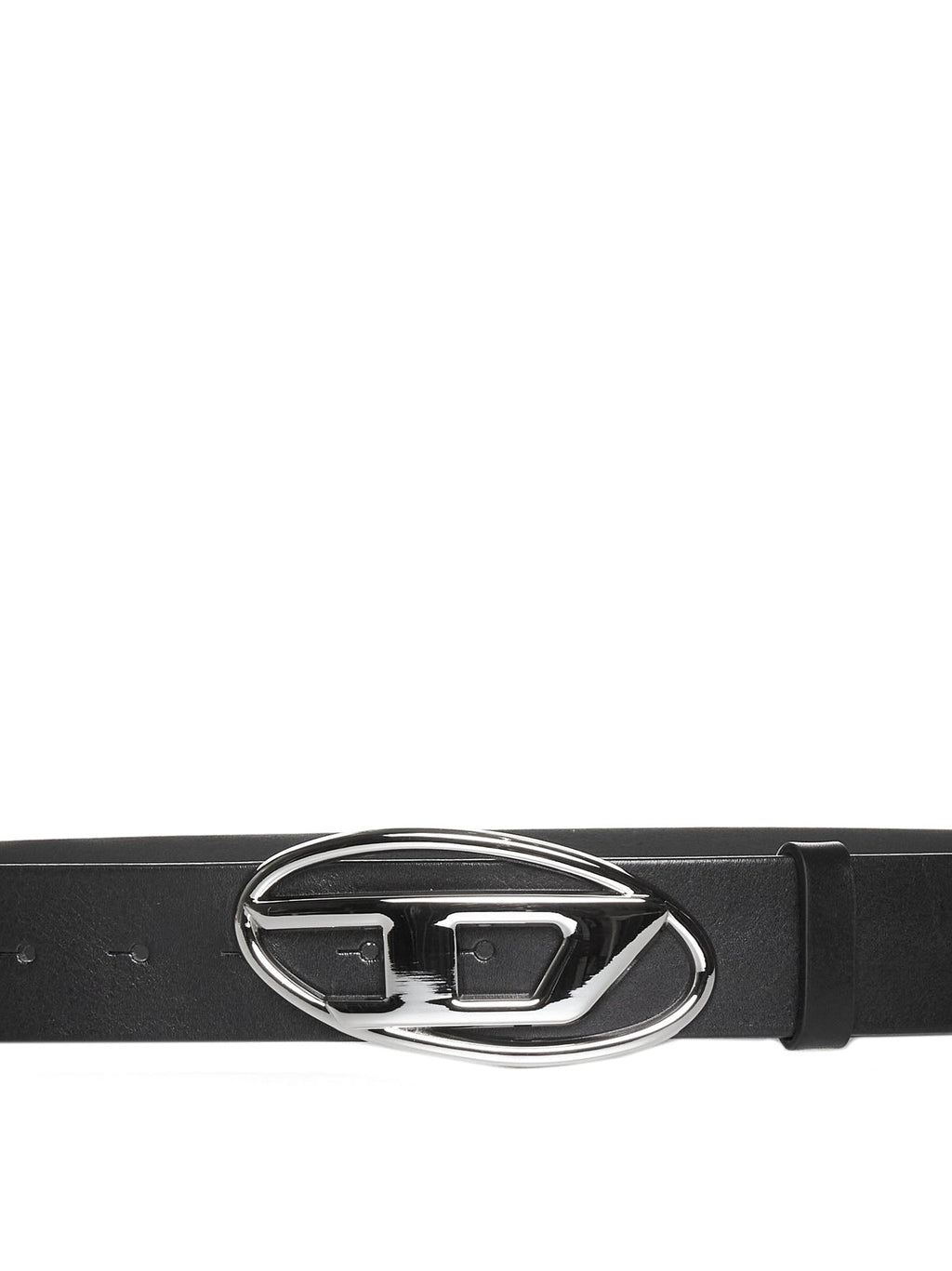 Diesel Women Belt With D-Logo Buckle