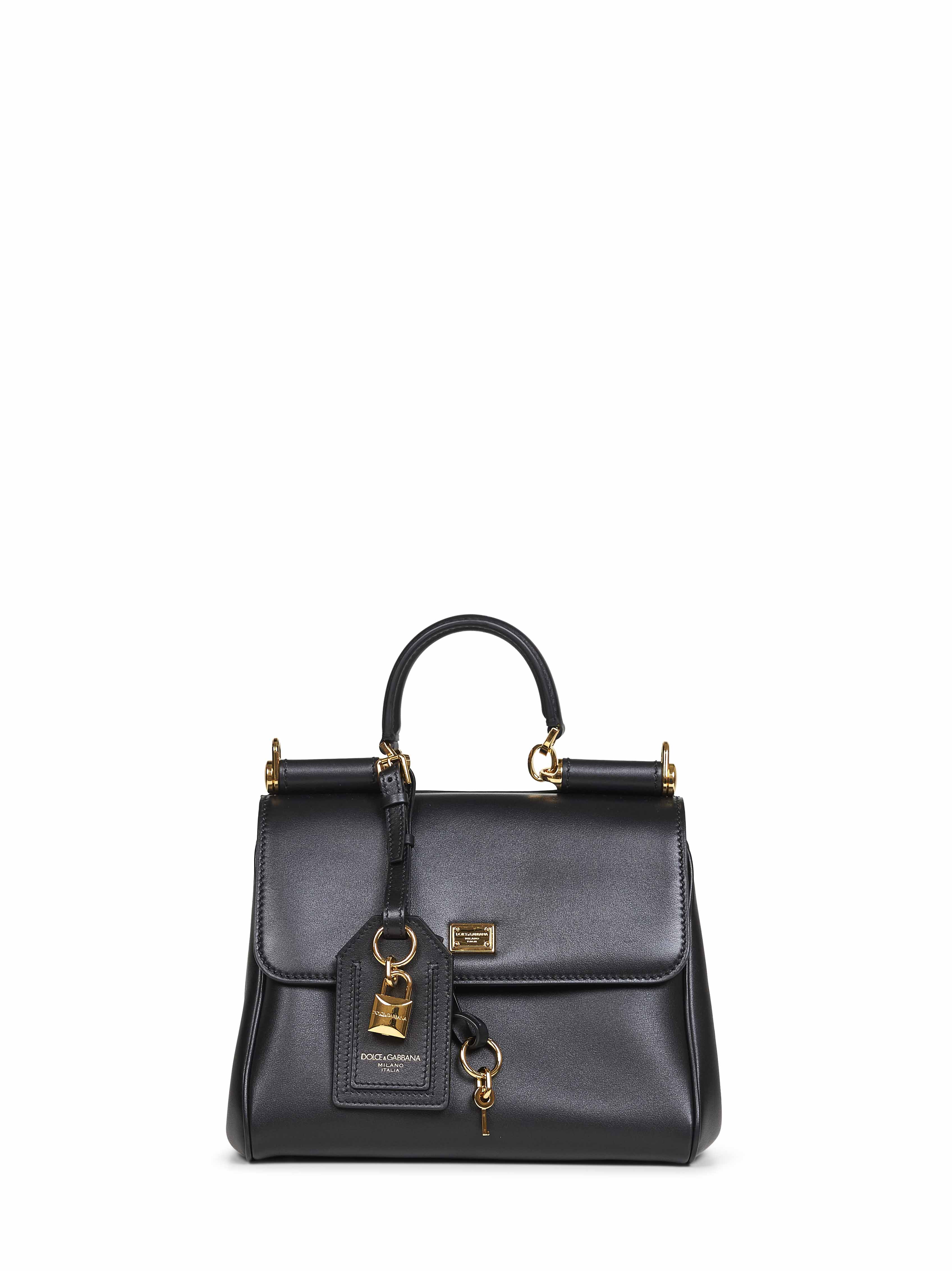 Dolce & Gabbana Women Black My Sicily Small Handbag