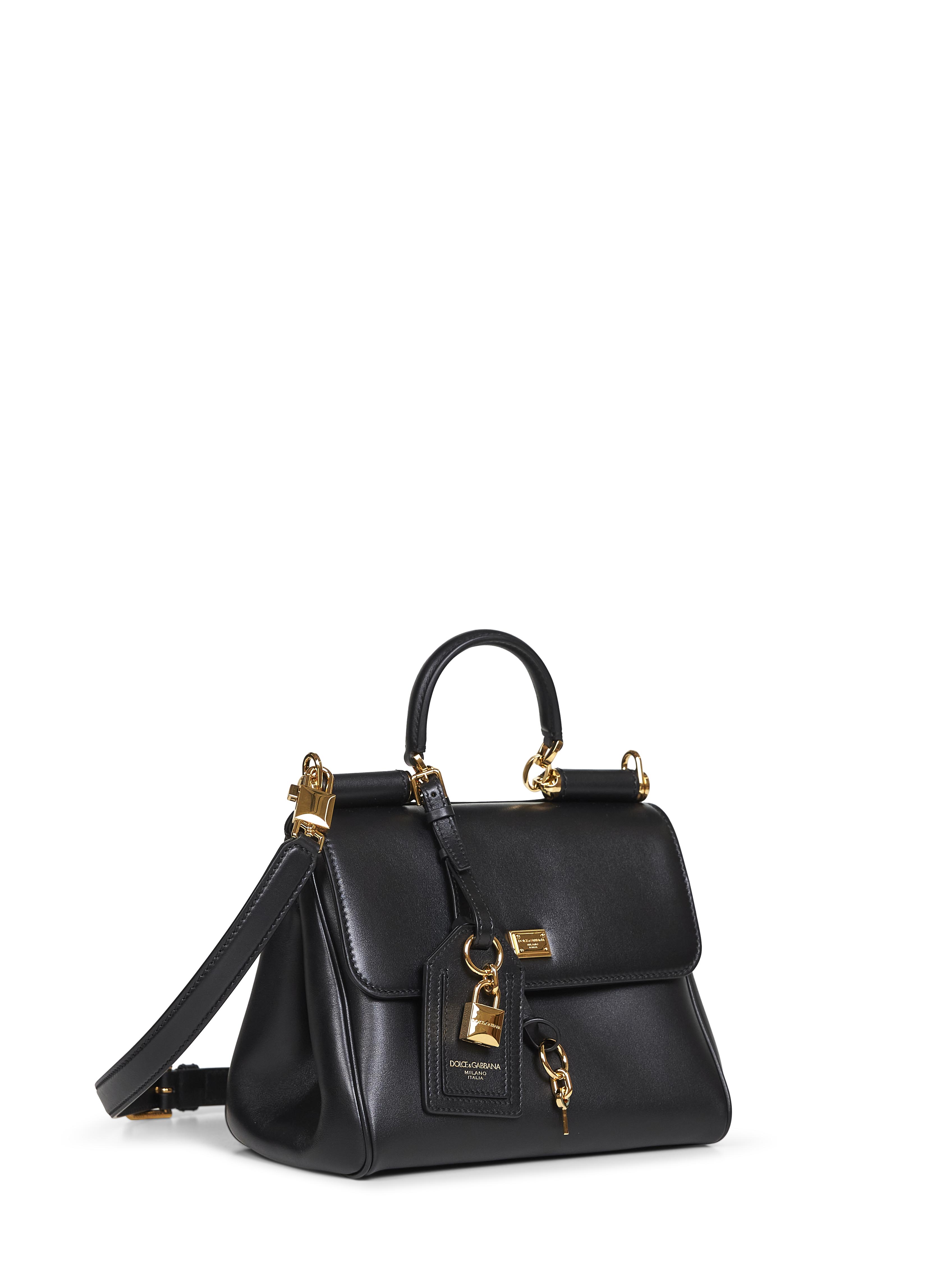Dolce & Gabbana Women Black My Sicily Small Handbag