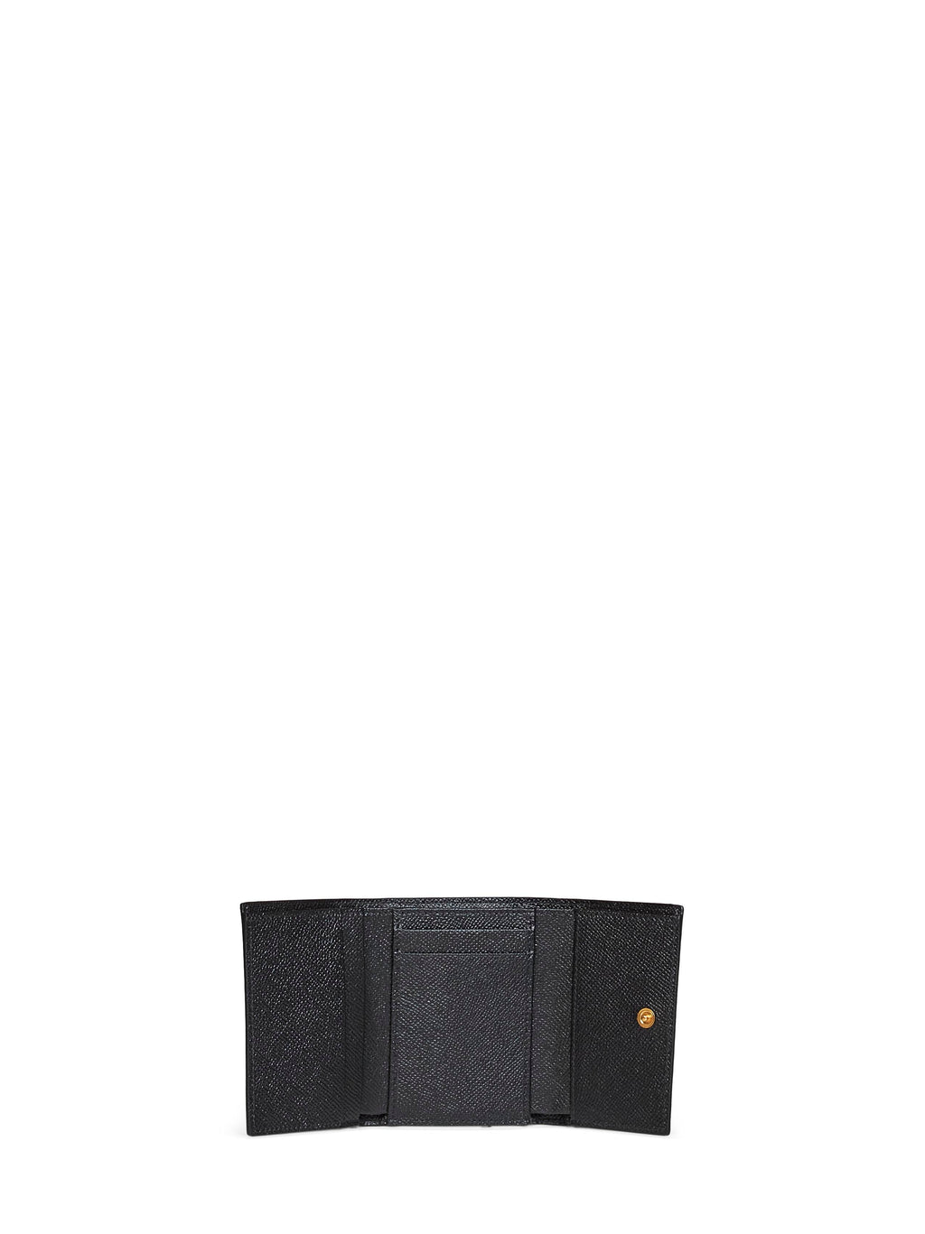 Dolce & Gabbana Women Leopard-Print Dauphine Leather Wallet