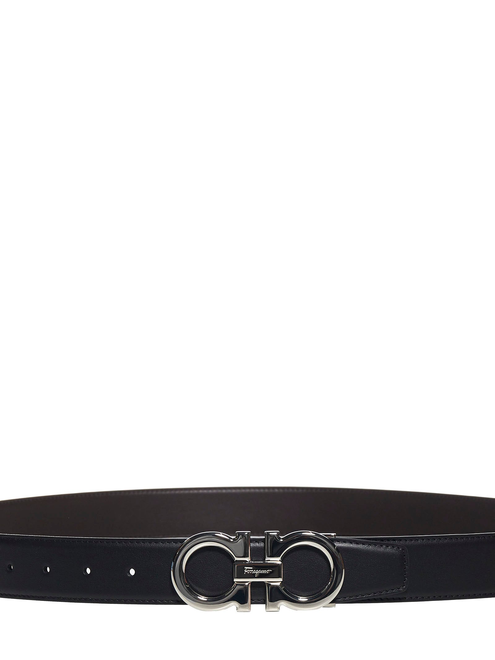 Ferragamo Men Reversible And Adjustable Gancini Belt