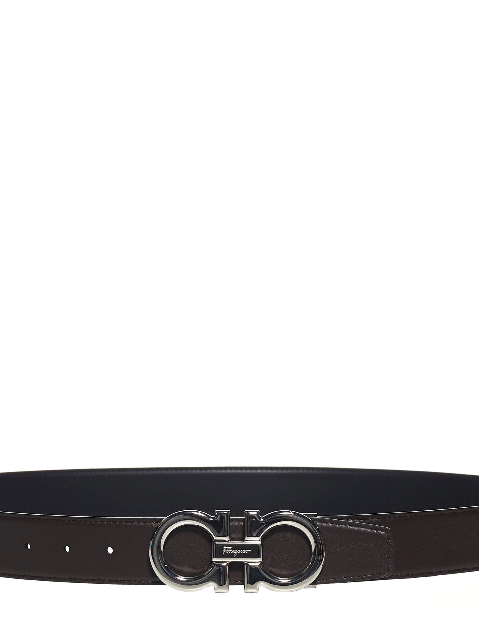 Ferragamo Men Reversible And Adjustable Gancini Belt