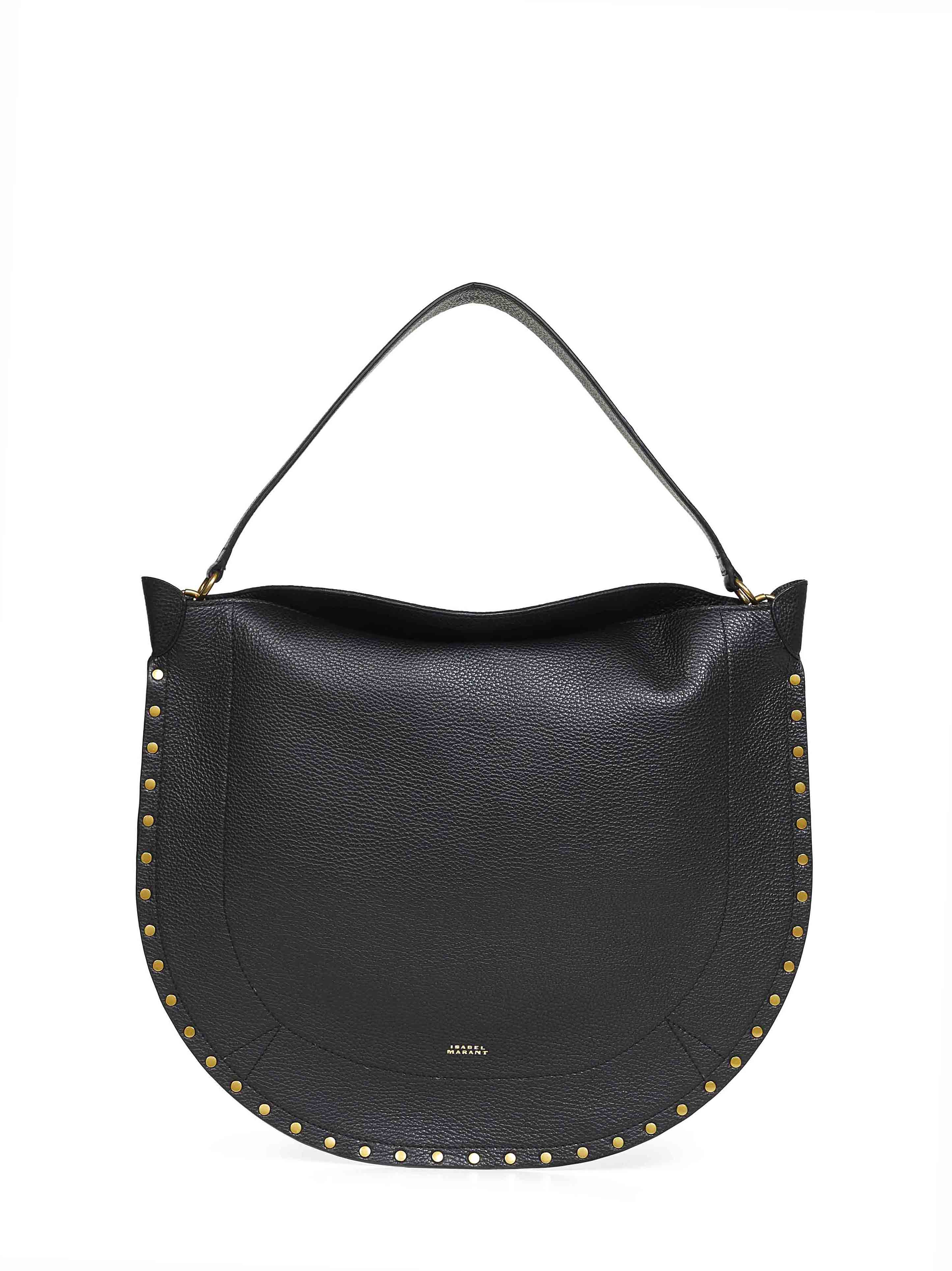 Isabel Marant Women Black Oskan Hobo Soft Shoulder Bag