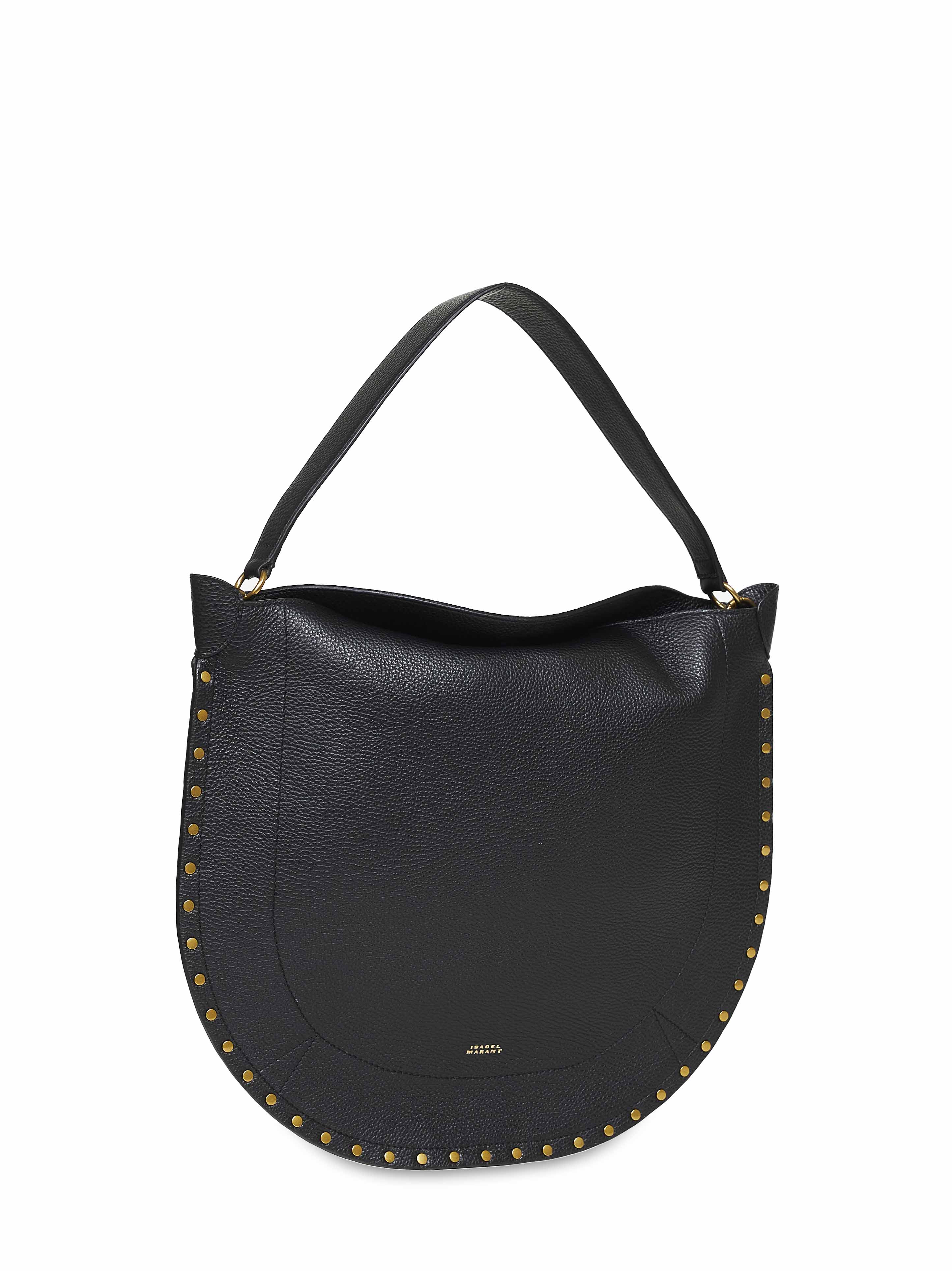 Isabel Marant Women Black Oskan Hobo Soft Shoulder Bag