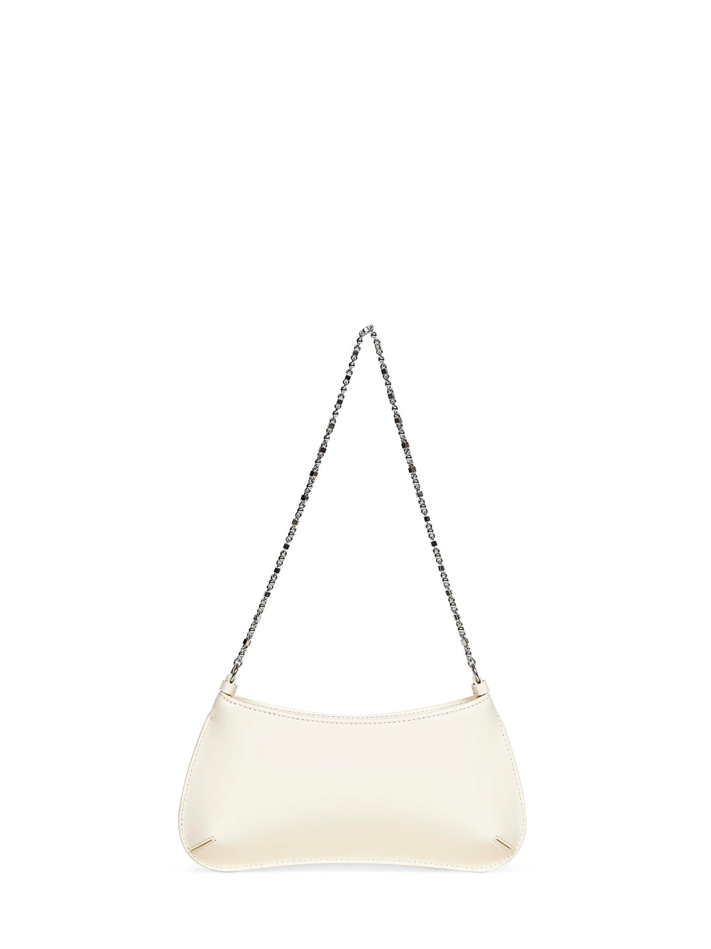 Jacquemus Women Light Ivory The Small Bisou Chaine Shoulder Bag