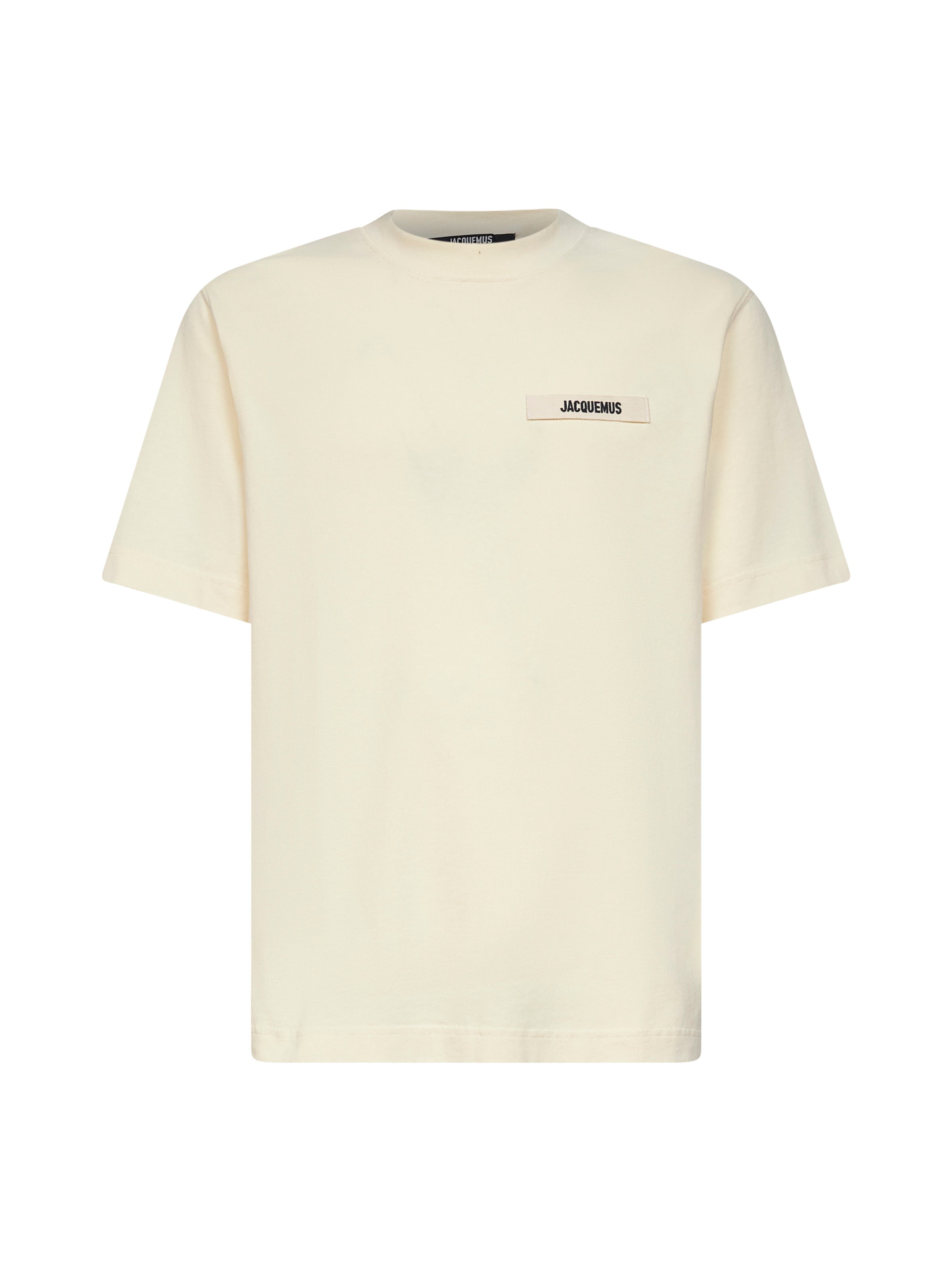 Jacquemus Men Beige The Gros Grain T-Shirt