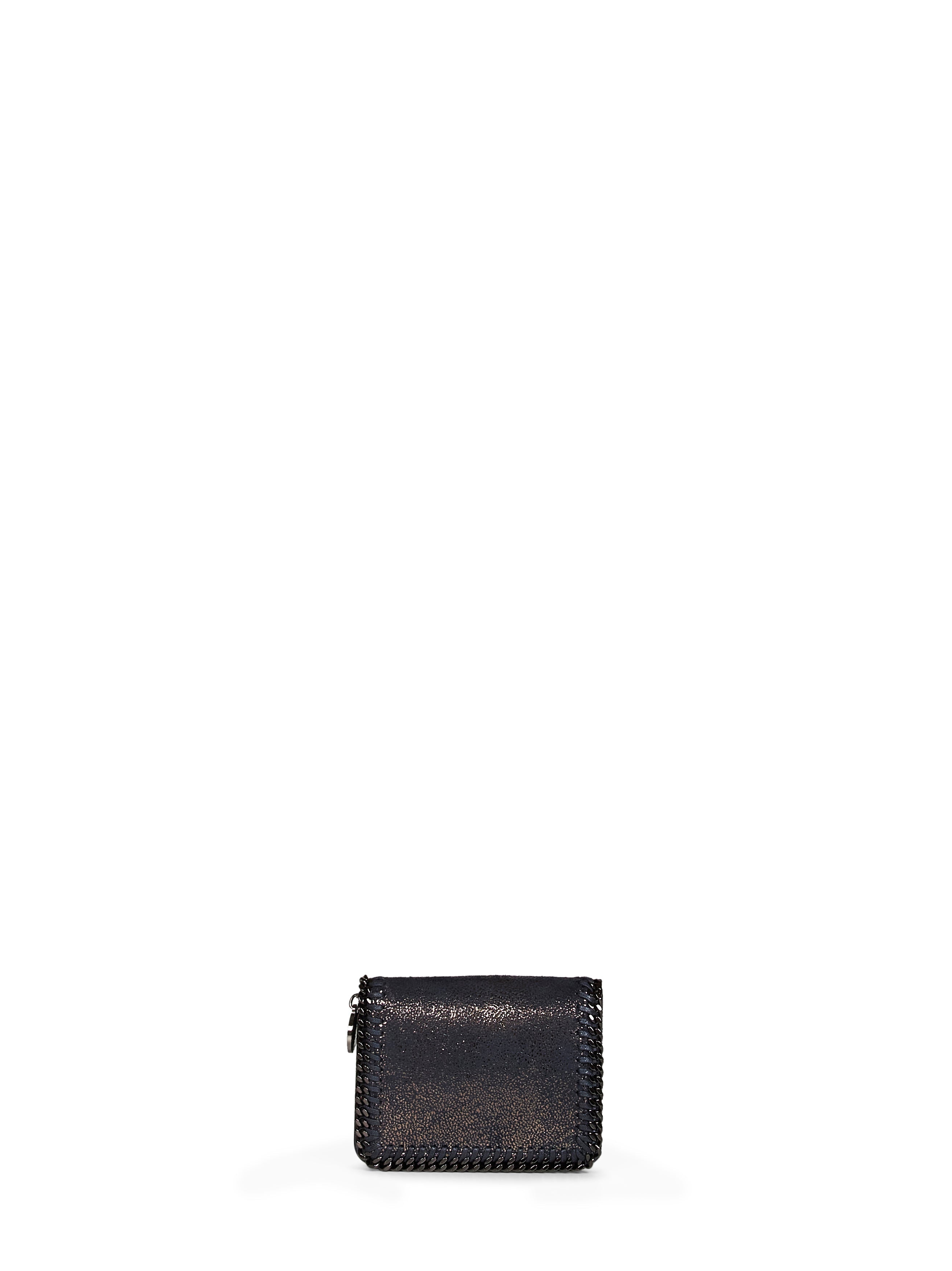 Stella Mccartney Women Dark Navy Falabella Bi-Fold Wallet