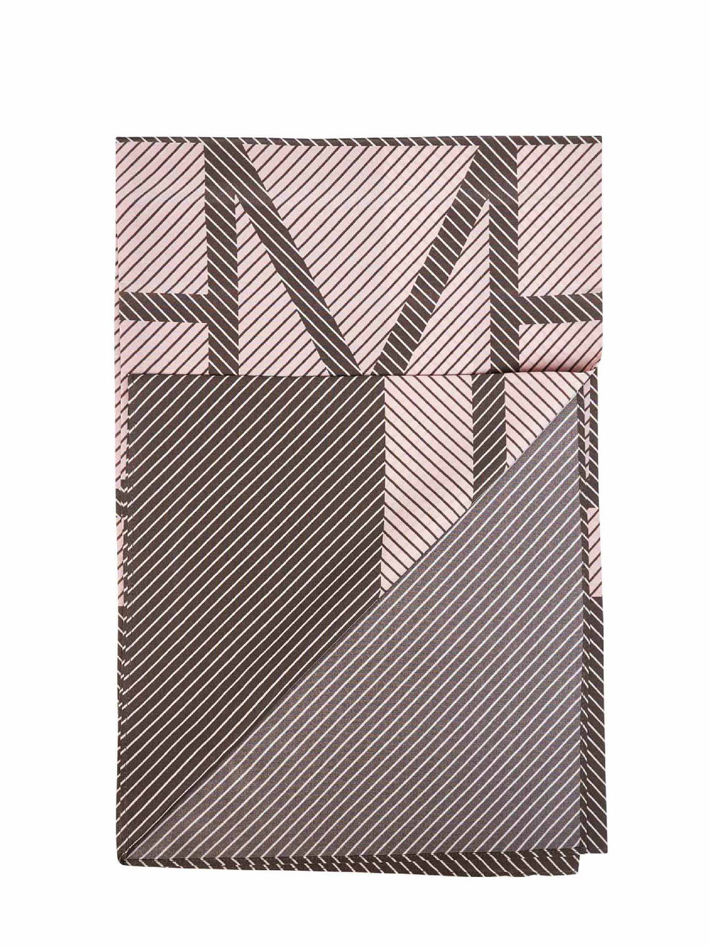 Toteme Women Walnut Silk Centered Monogram Scarf
