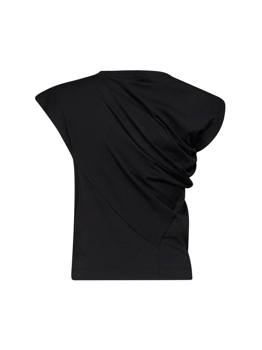 Vivienne Westwood Women Black Cotton Jersey Hebo Draped Top