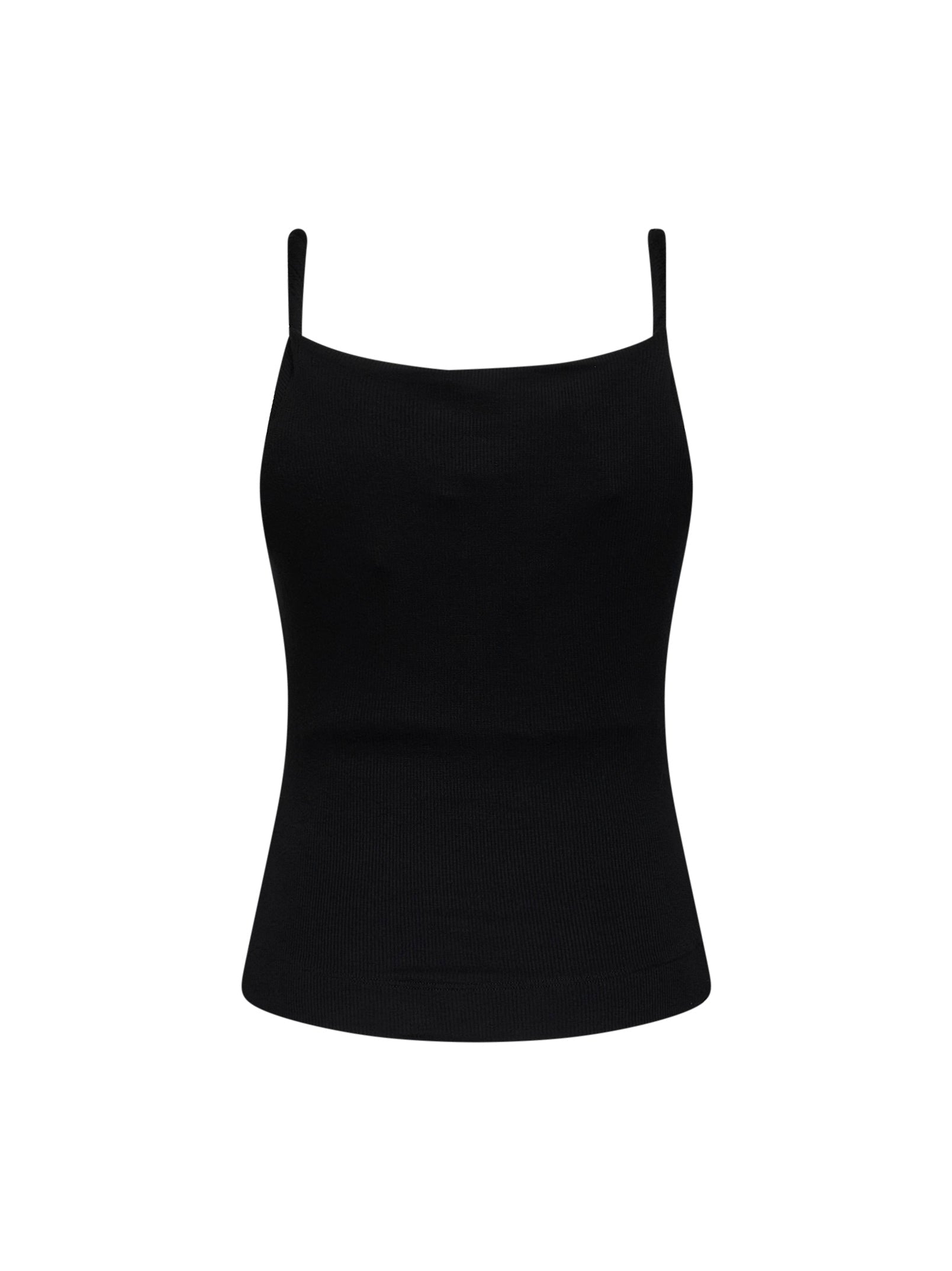 Vivienne Westwood Women Black Ribbed Jersey Anna Draped Top