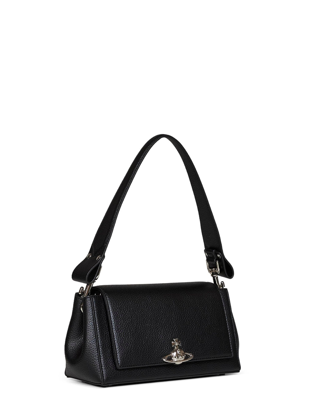 Vivienne Westwood Women Black Hazel Medium Shoulder Bag