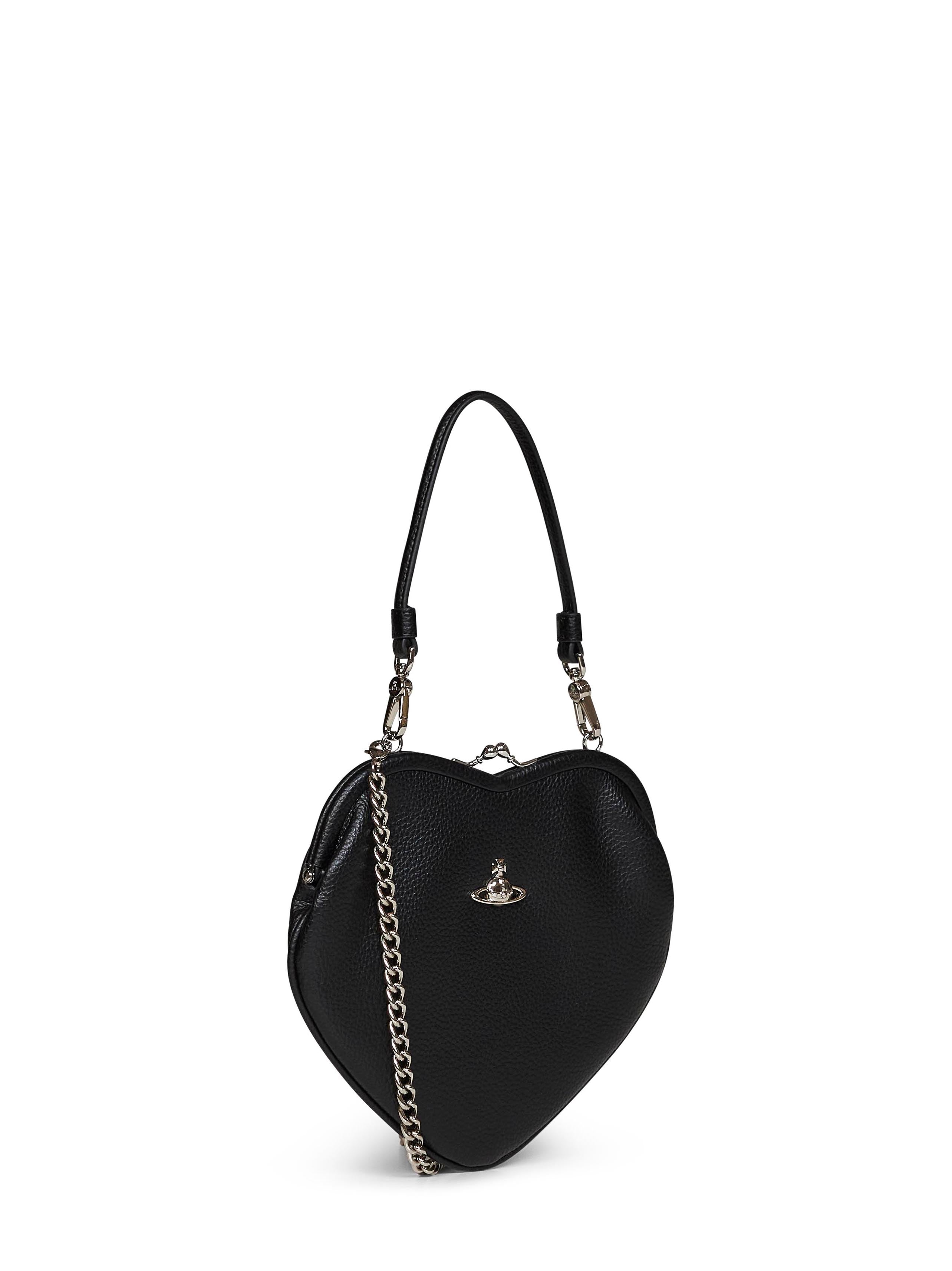 Vivienne Westwood Women Black Belle Heart Frame Handbag