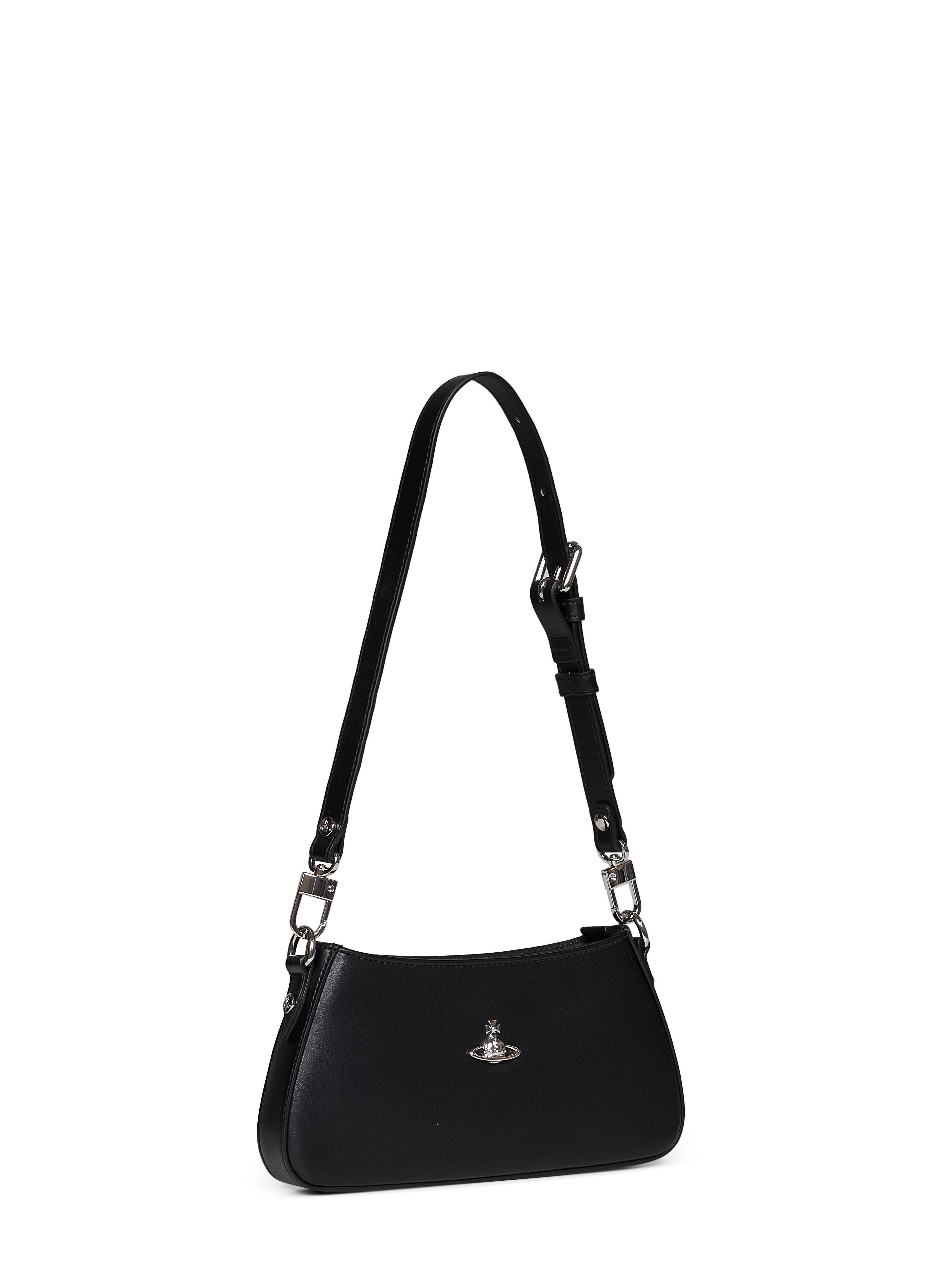Vivienne Westwood Women Black Tasha Shoulder Phone Shoulder Bag