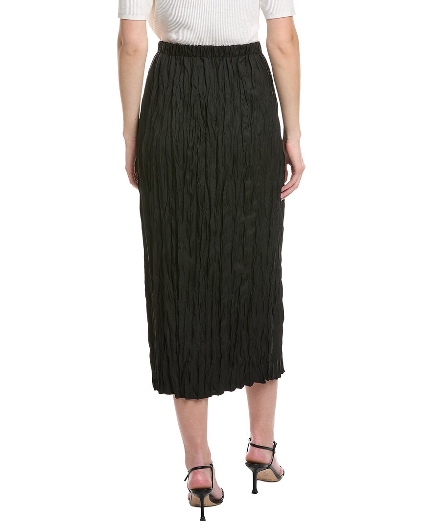 Lafayette 148 New York Crinkle Midi Skirt