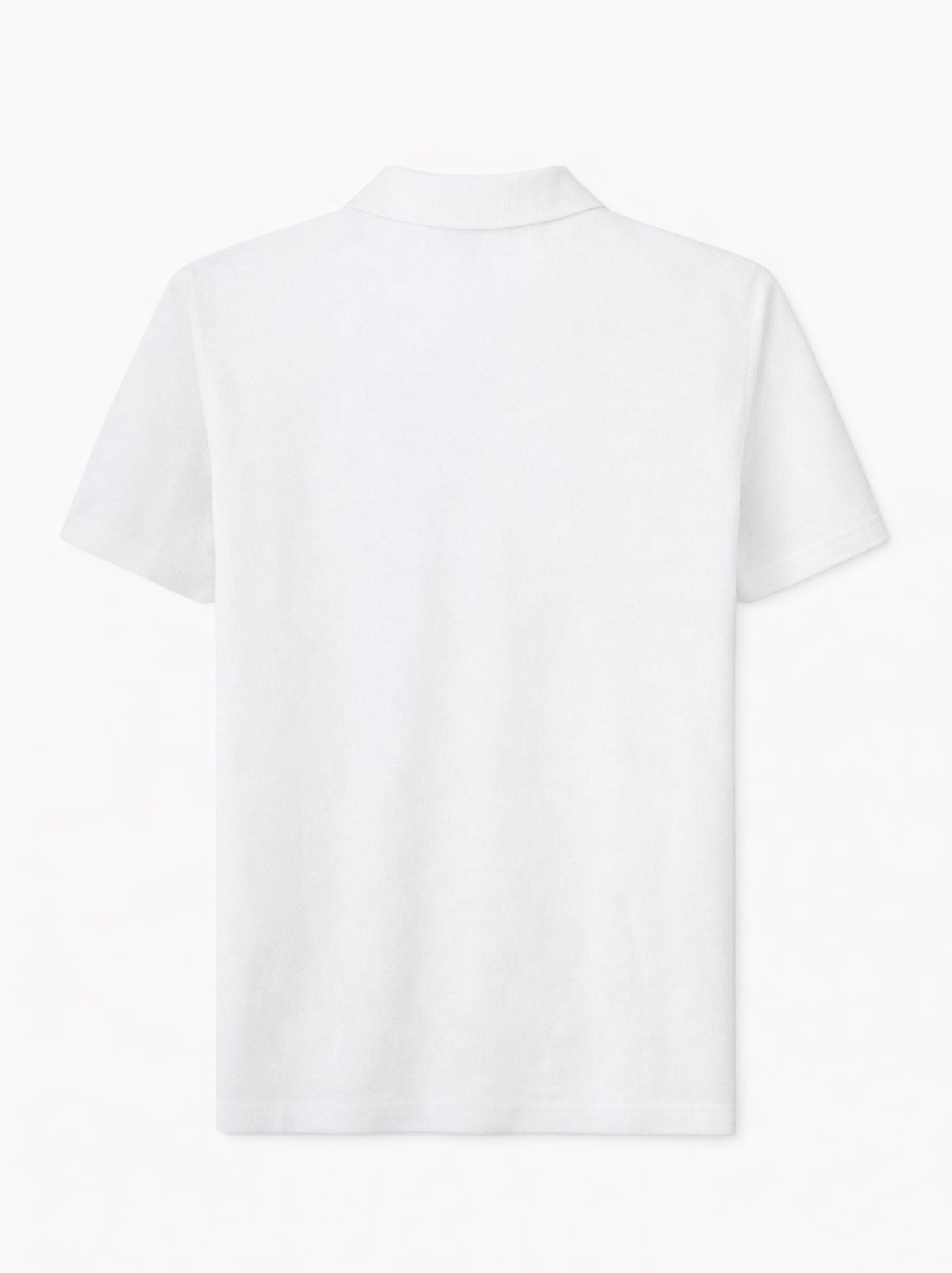 Versace Embroidered Cotton Polo Shirt - White