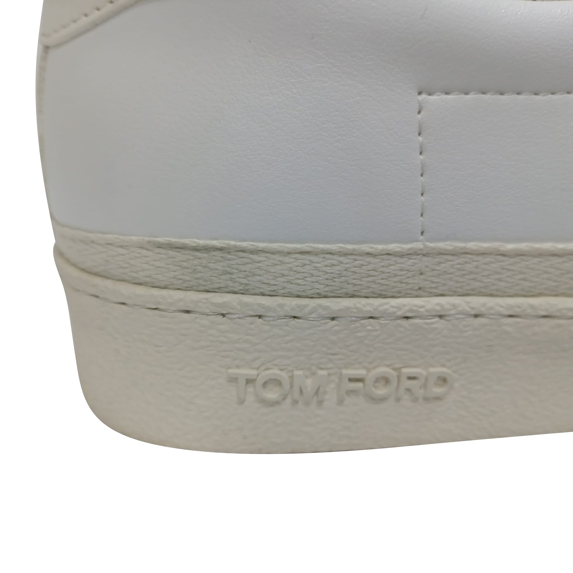 Tom Ford Bannister Sneakers in White Leather