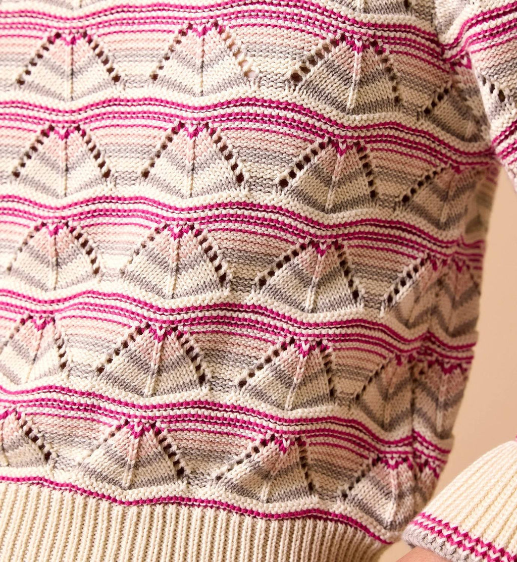 Women's Deedee Sweater In Ivory Multi