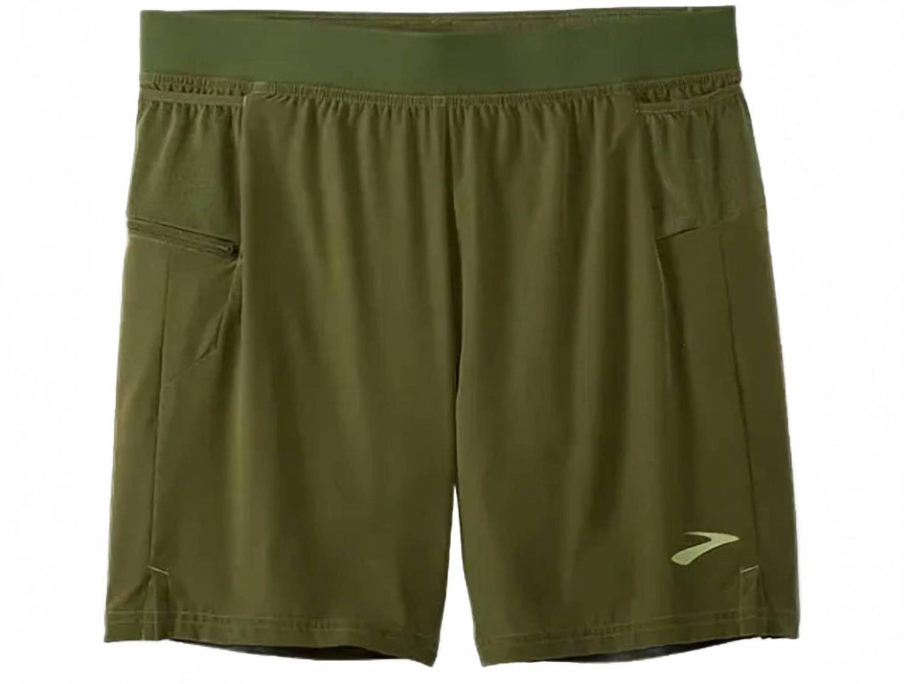Sherpa 7" 2-In-1 Shorts In Carbon Green