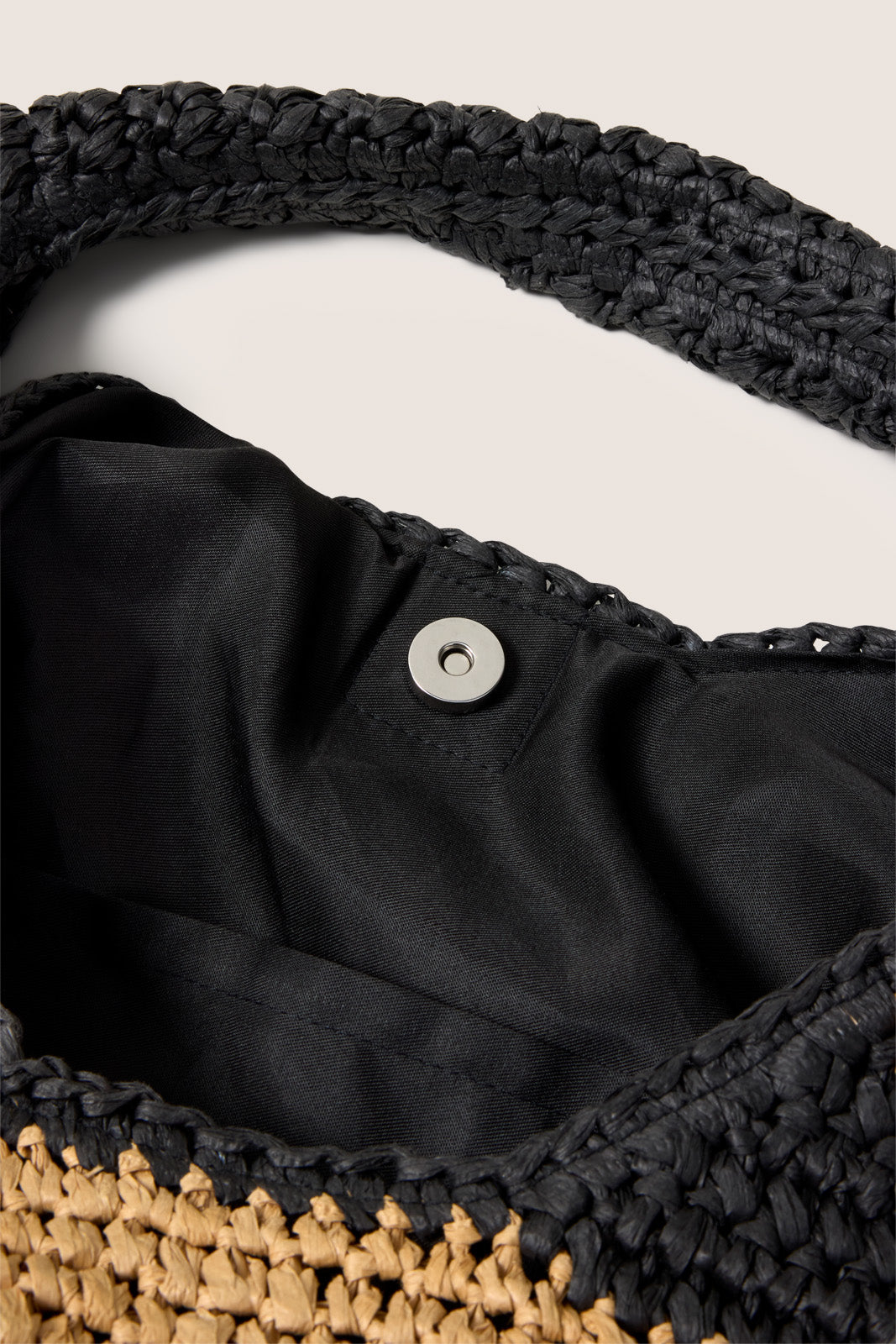 Women's Raffia Shopper Tote Bag